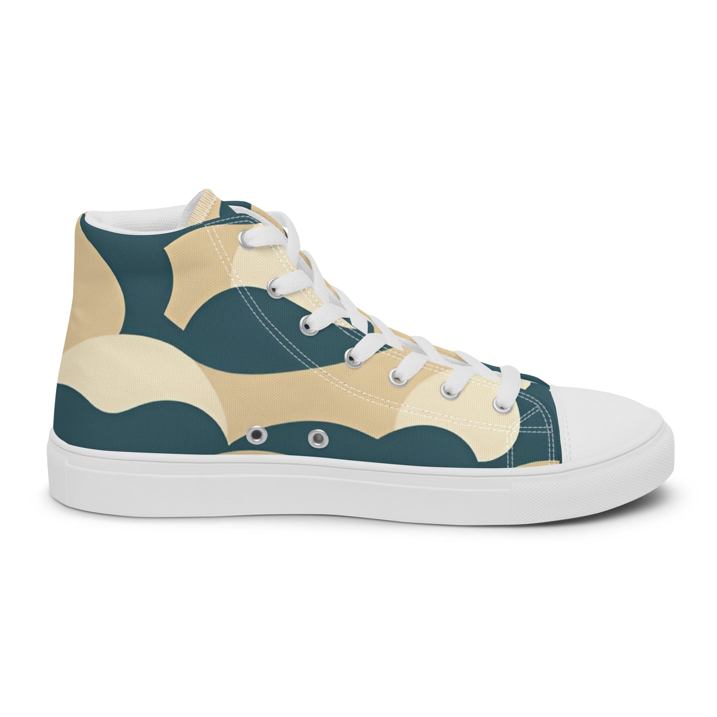 Men’s high top canvas shoes