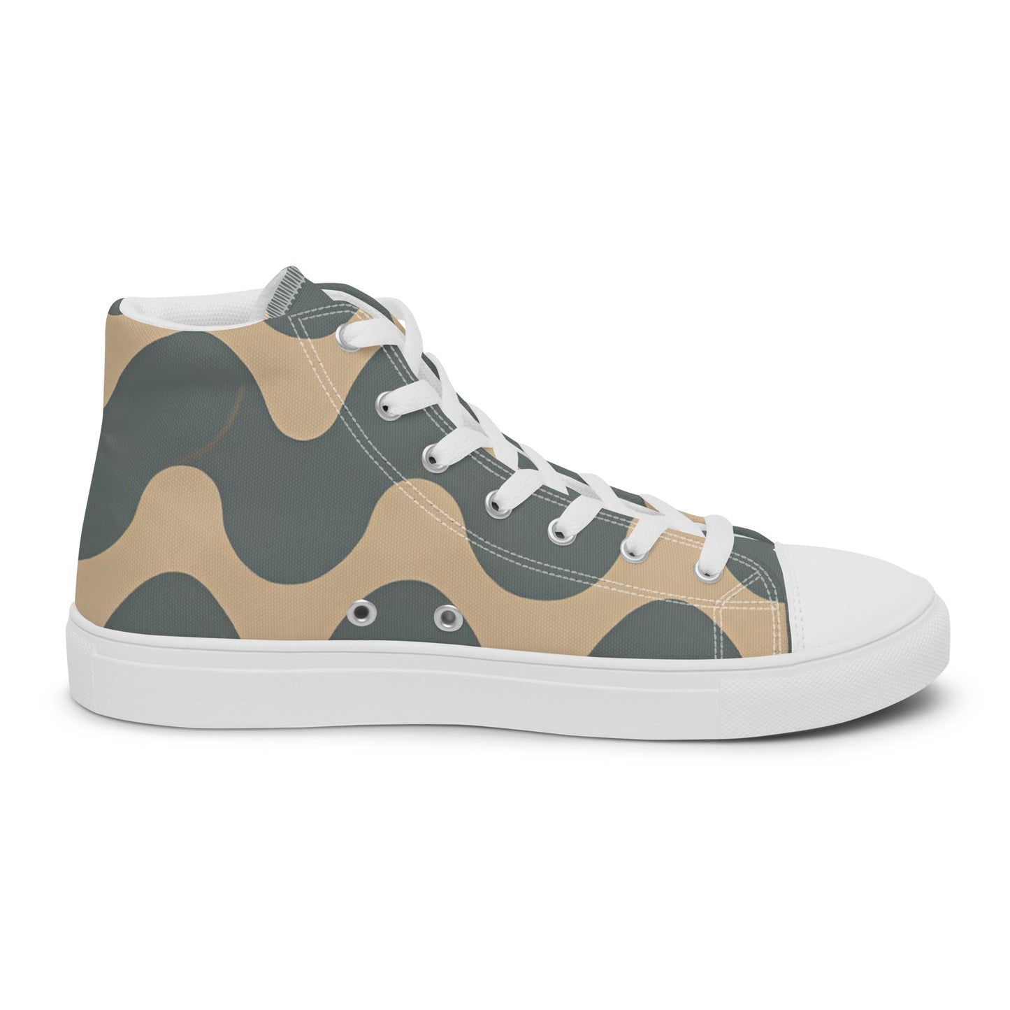 Men’s high top canvas shoes