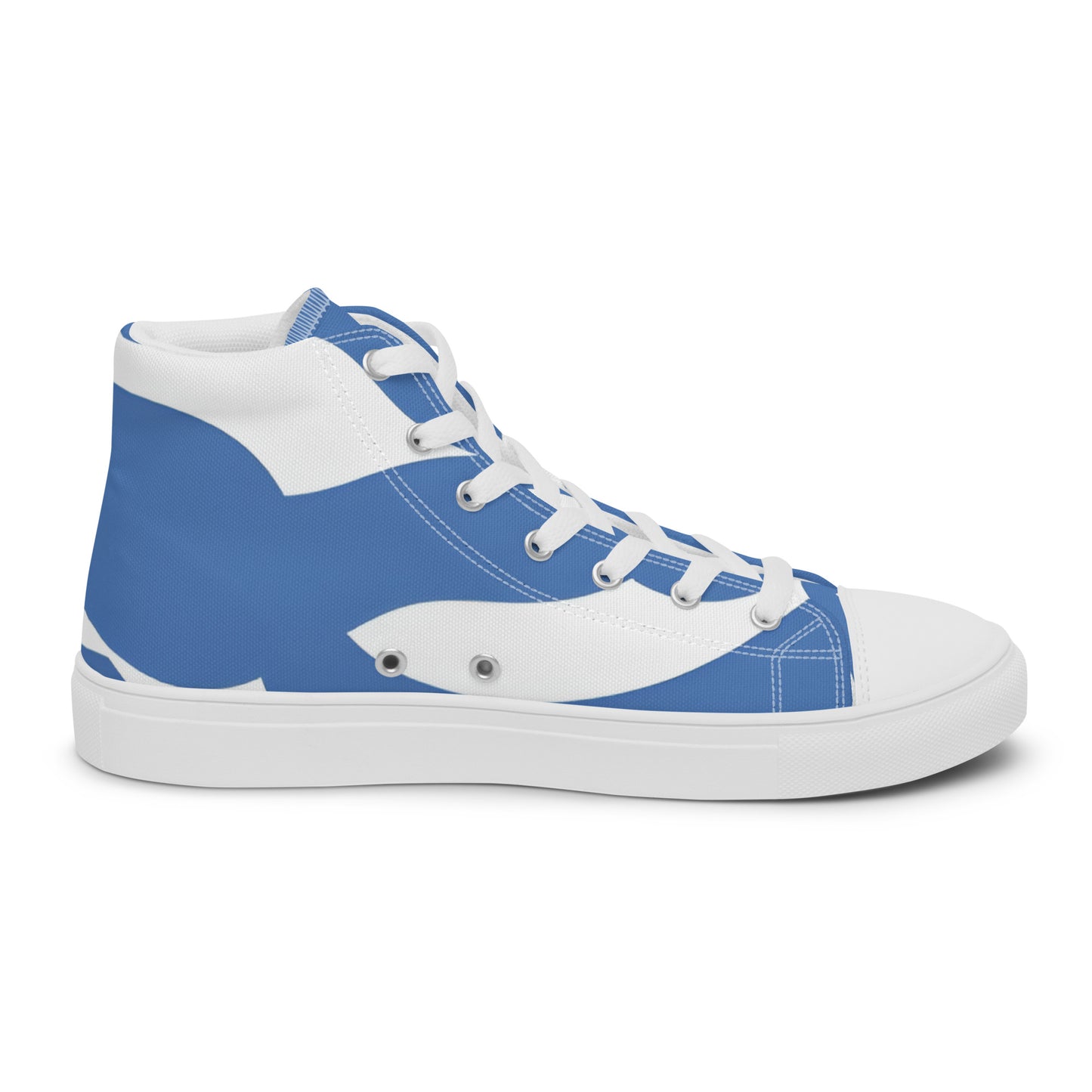 Men’s high top canvas shoes