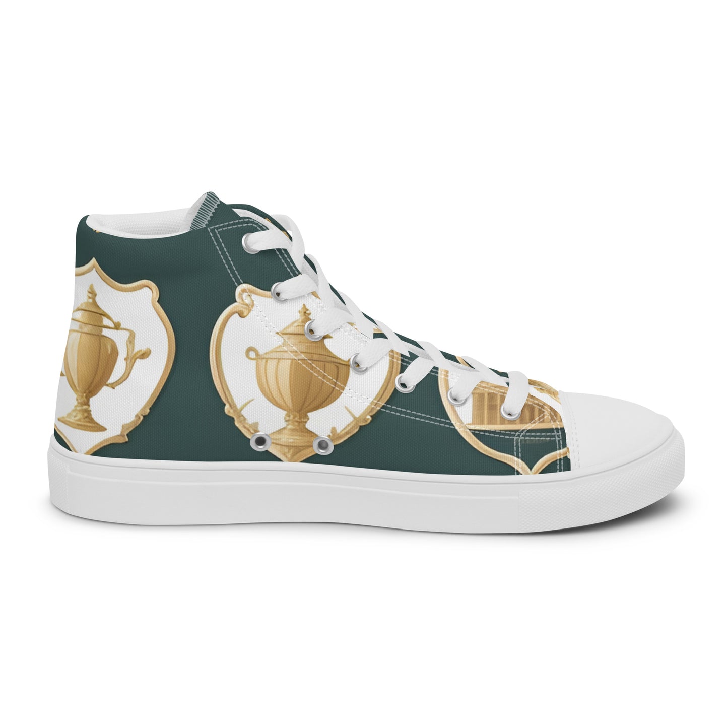 Men’s high top canvas shoes