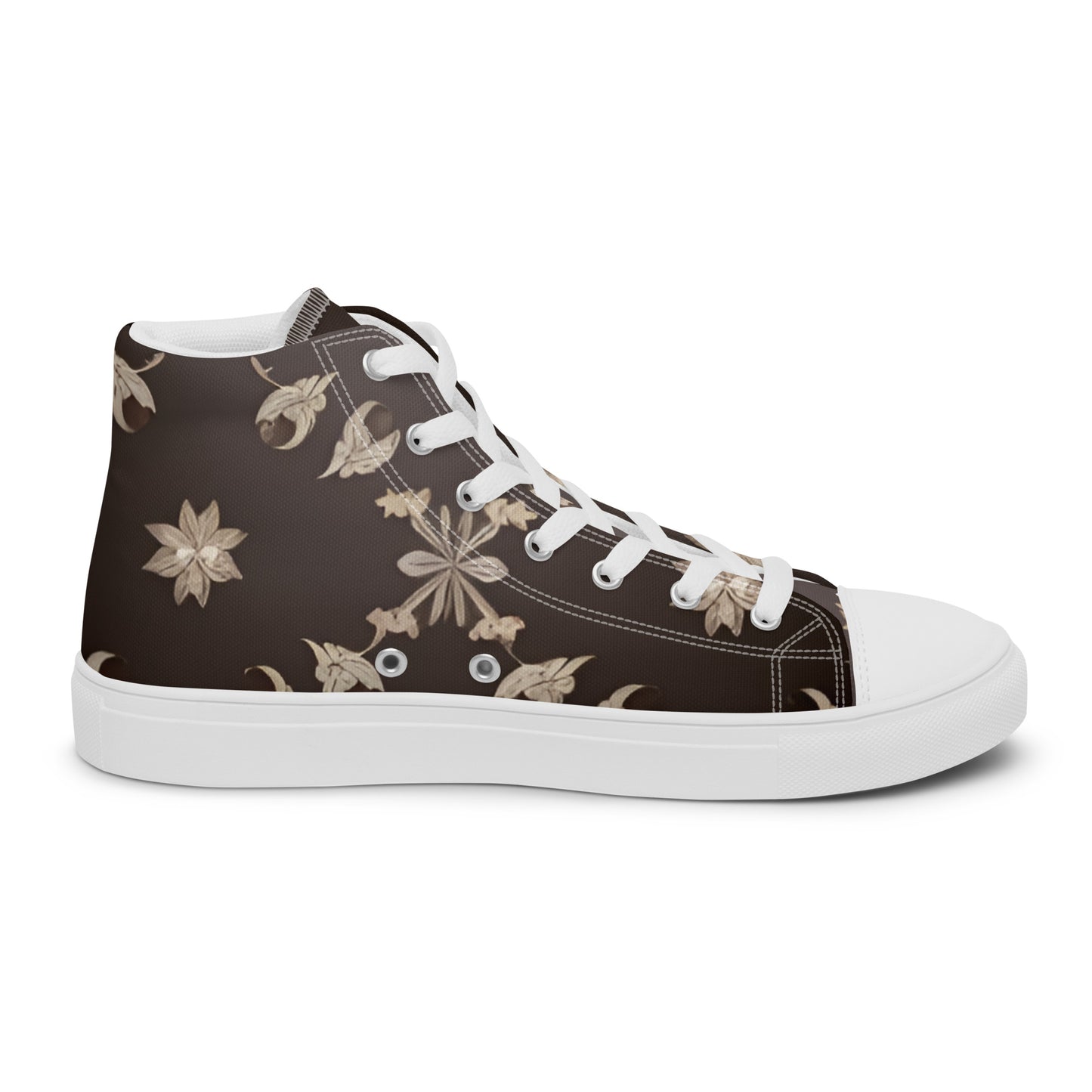 Men’s high top canvas shoes