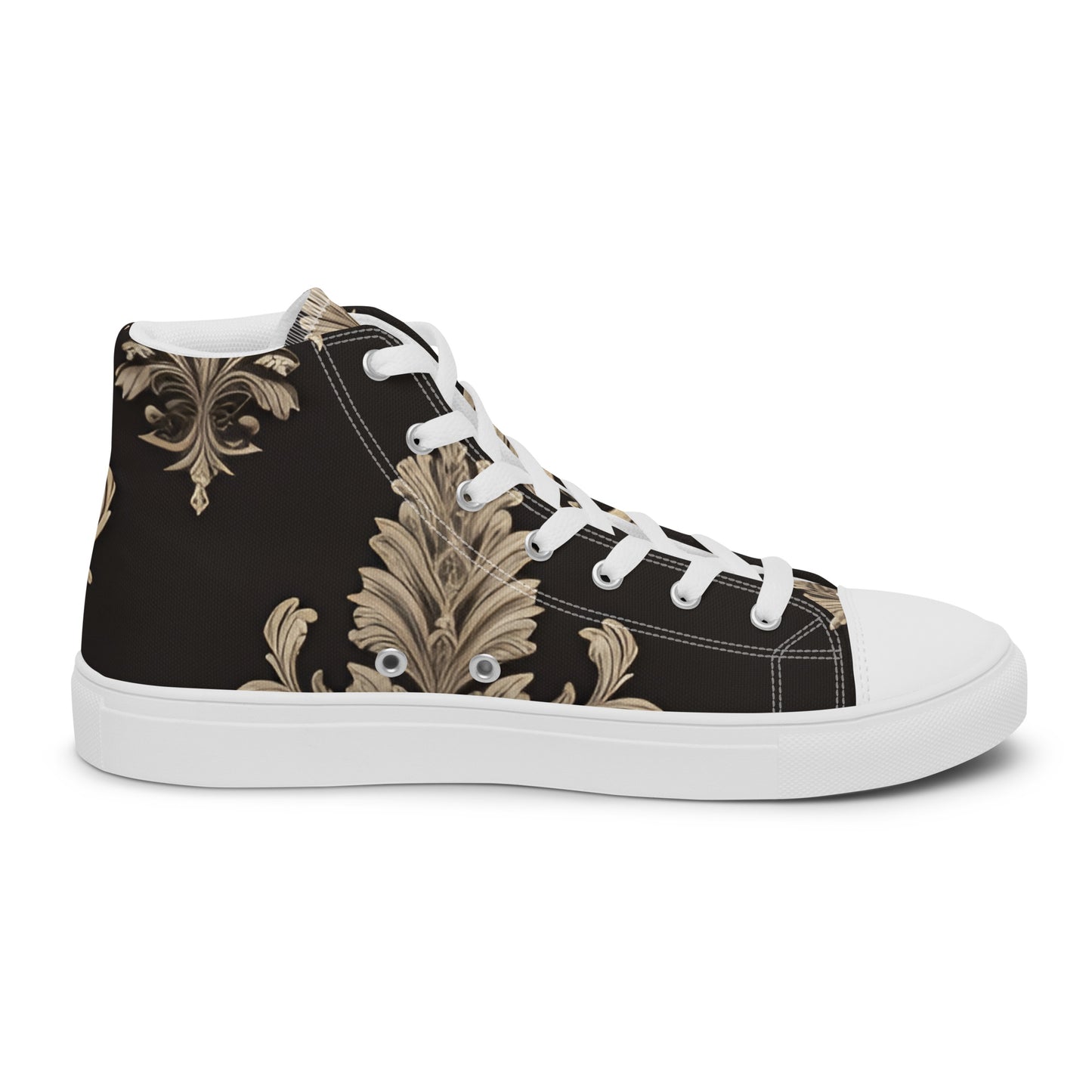 Men’s high top canvas shoes