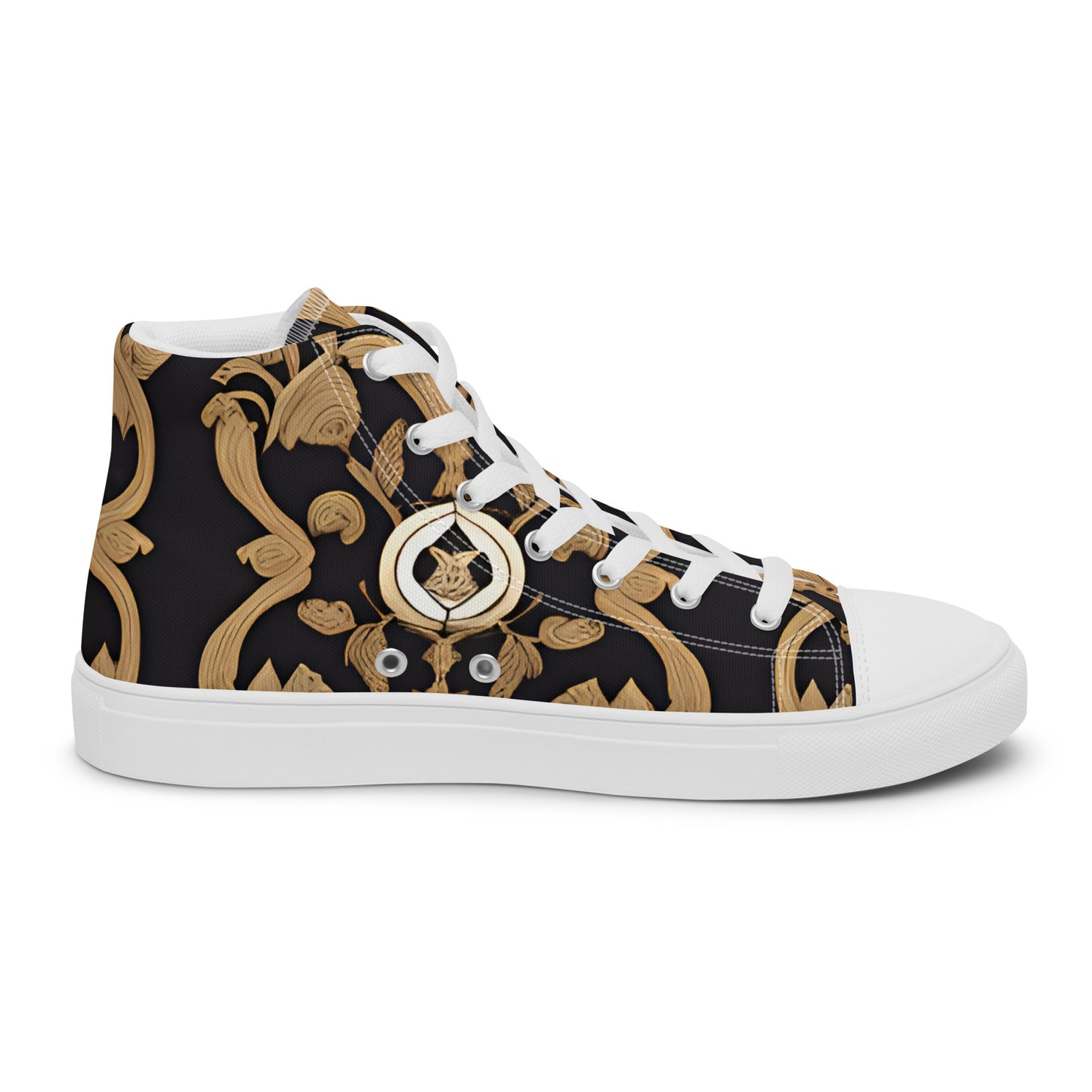 Men’s high top canvas shoes