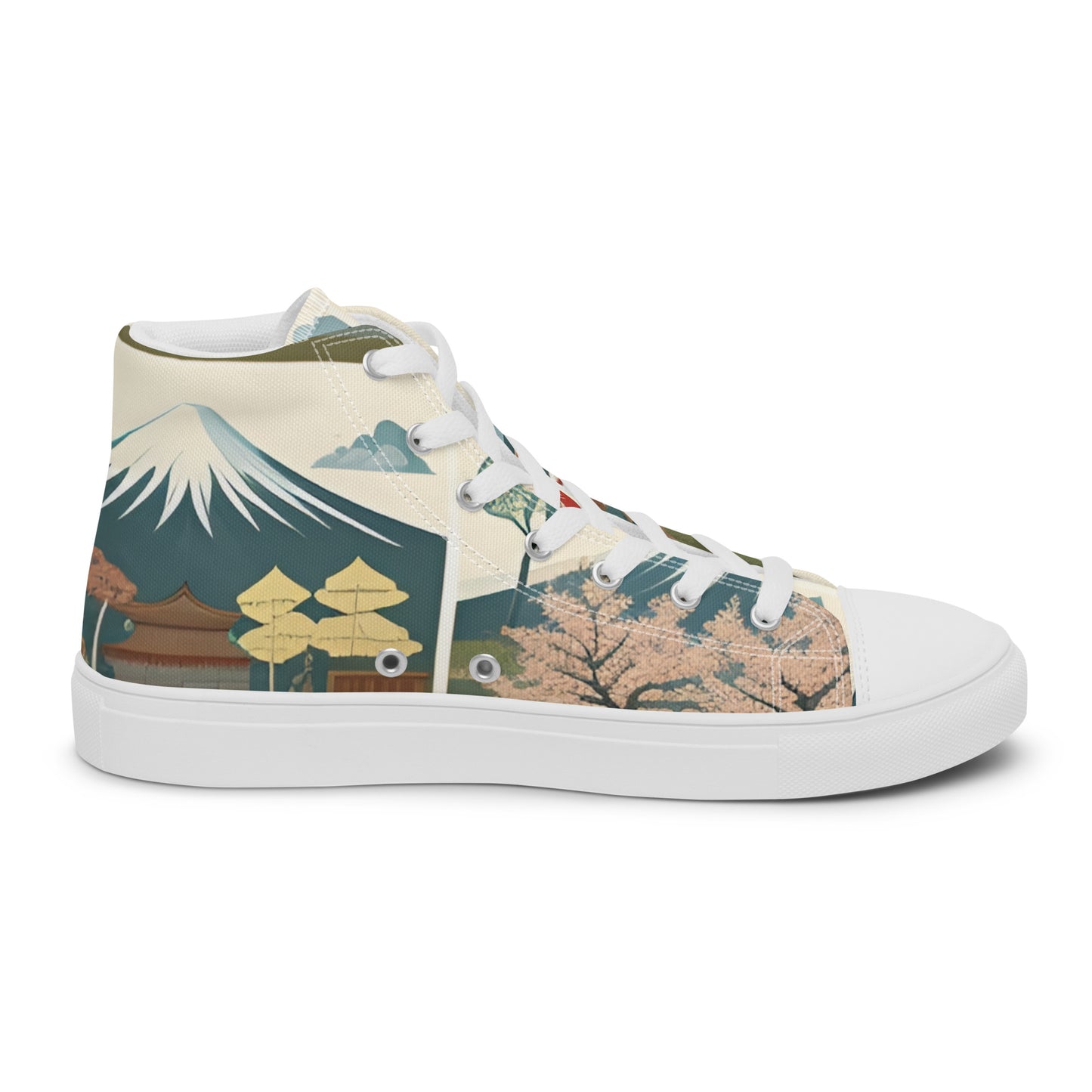 Men’s high top canvas shoes