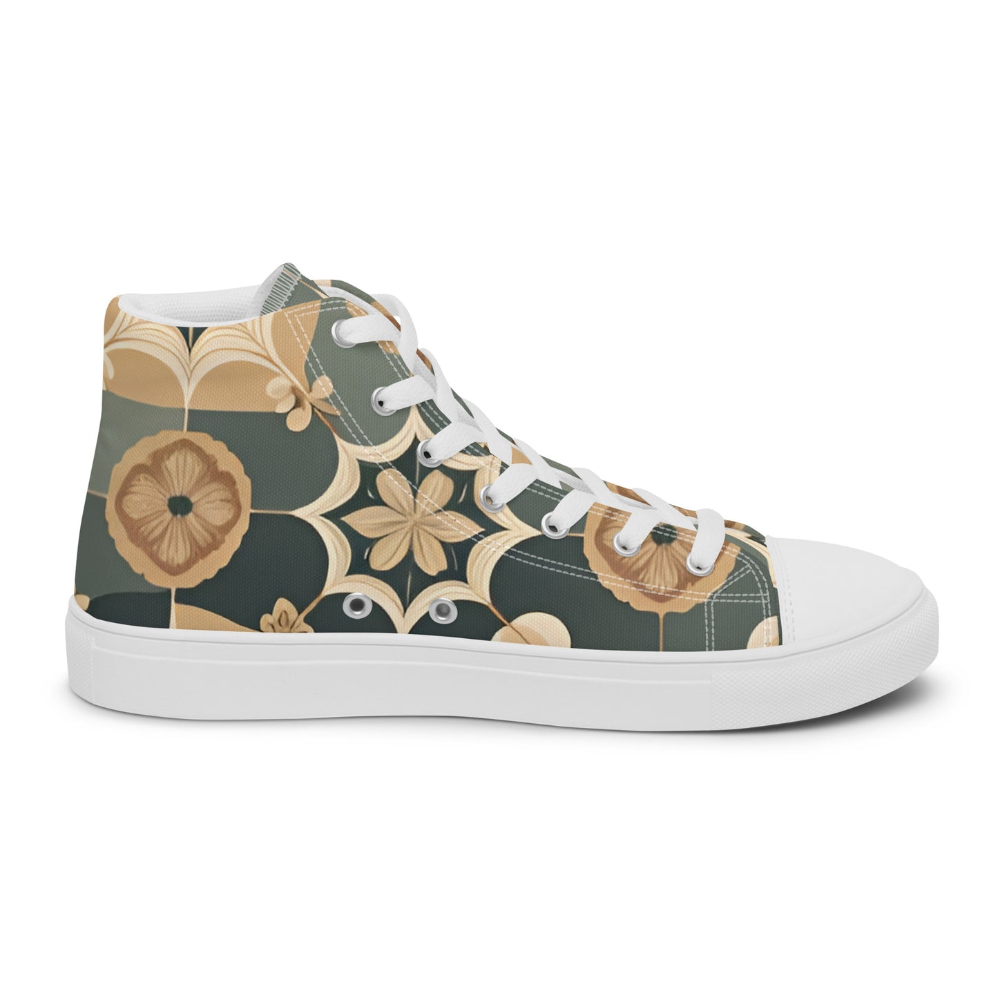 Men’s high top canvas shoes