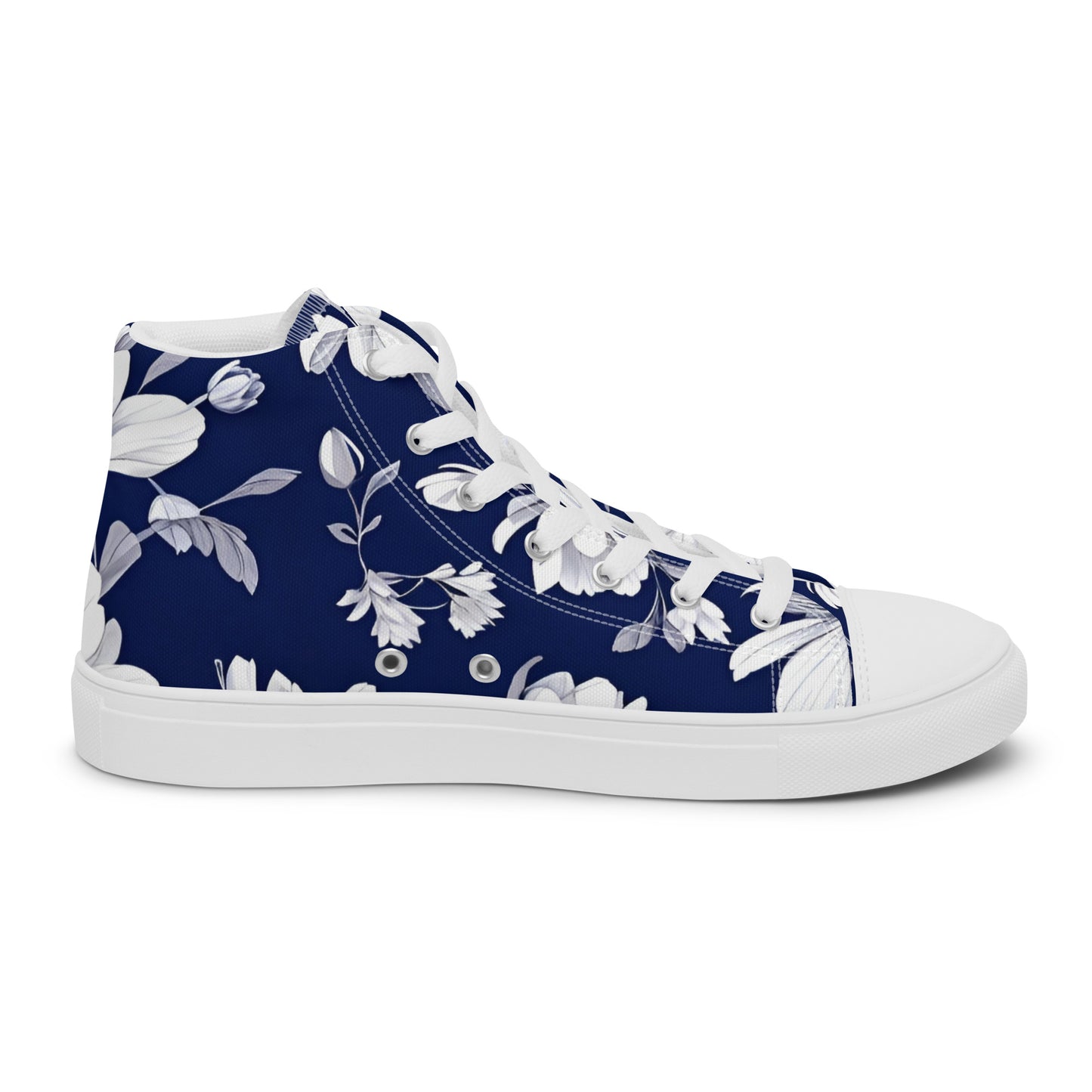 Men’s high top canvas shoes