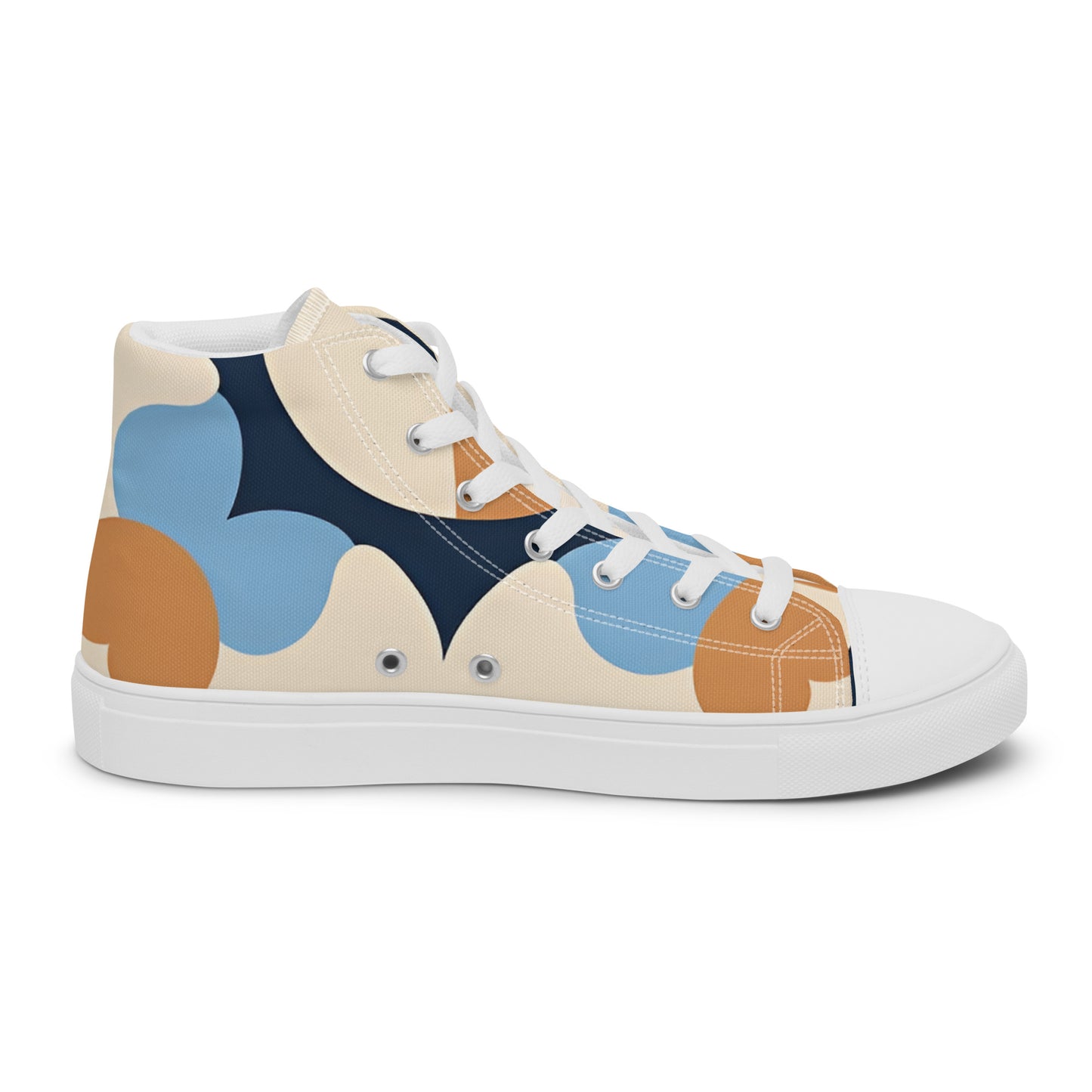 Men’s high top canvas shoes