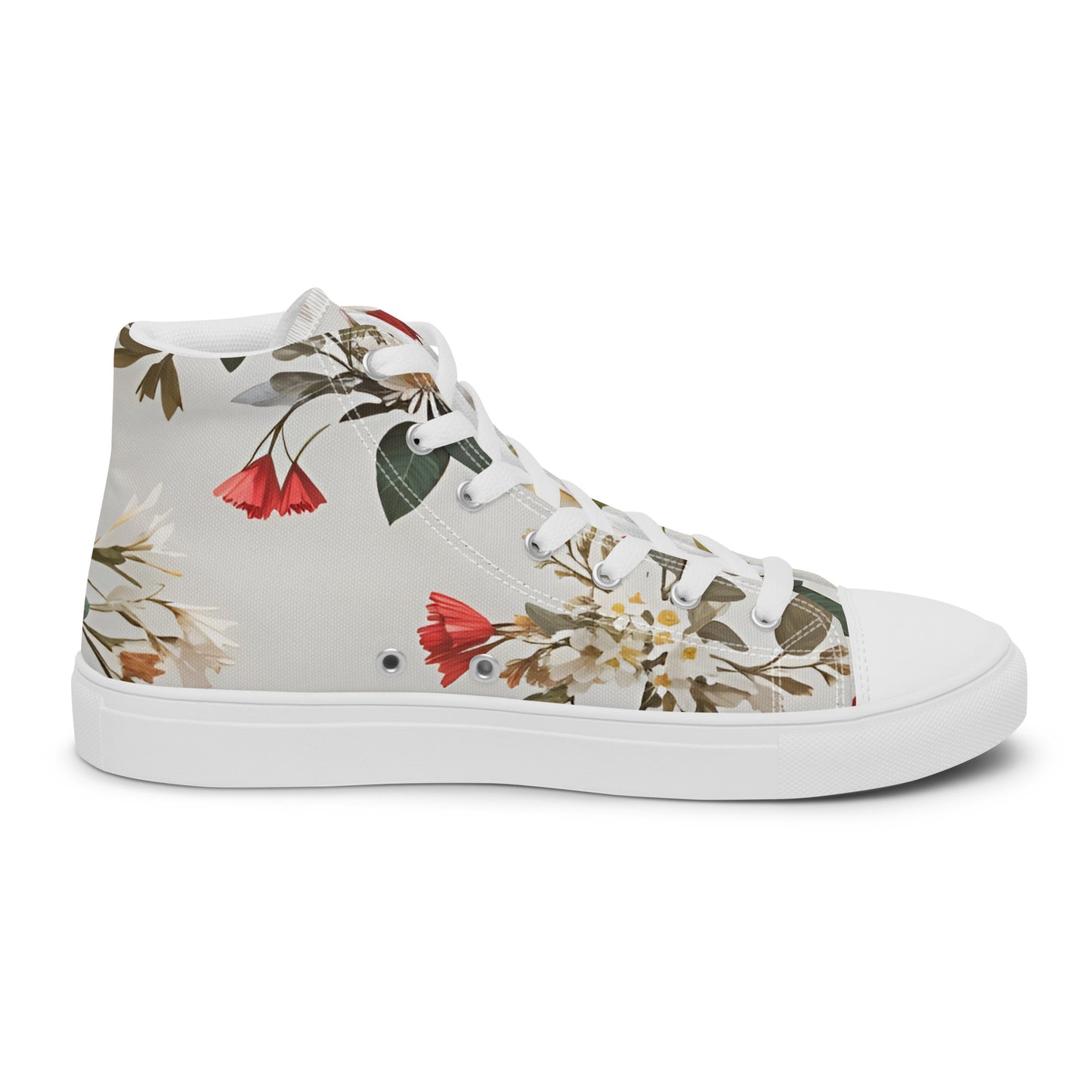 Men’s high top canvas shoes