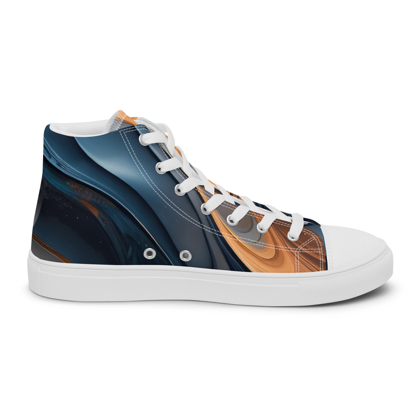 Men’s high top canvas shoes