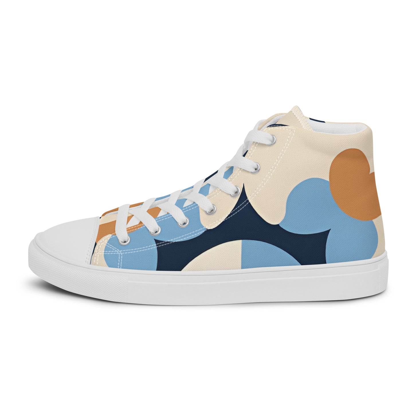 Men’s high top canvas shoes