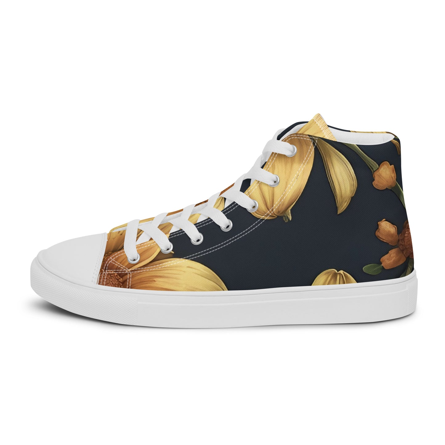 Men’s high top canvas shoes