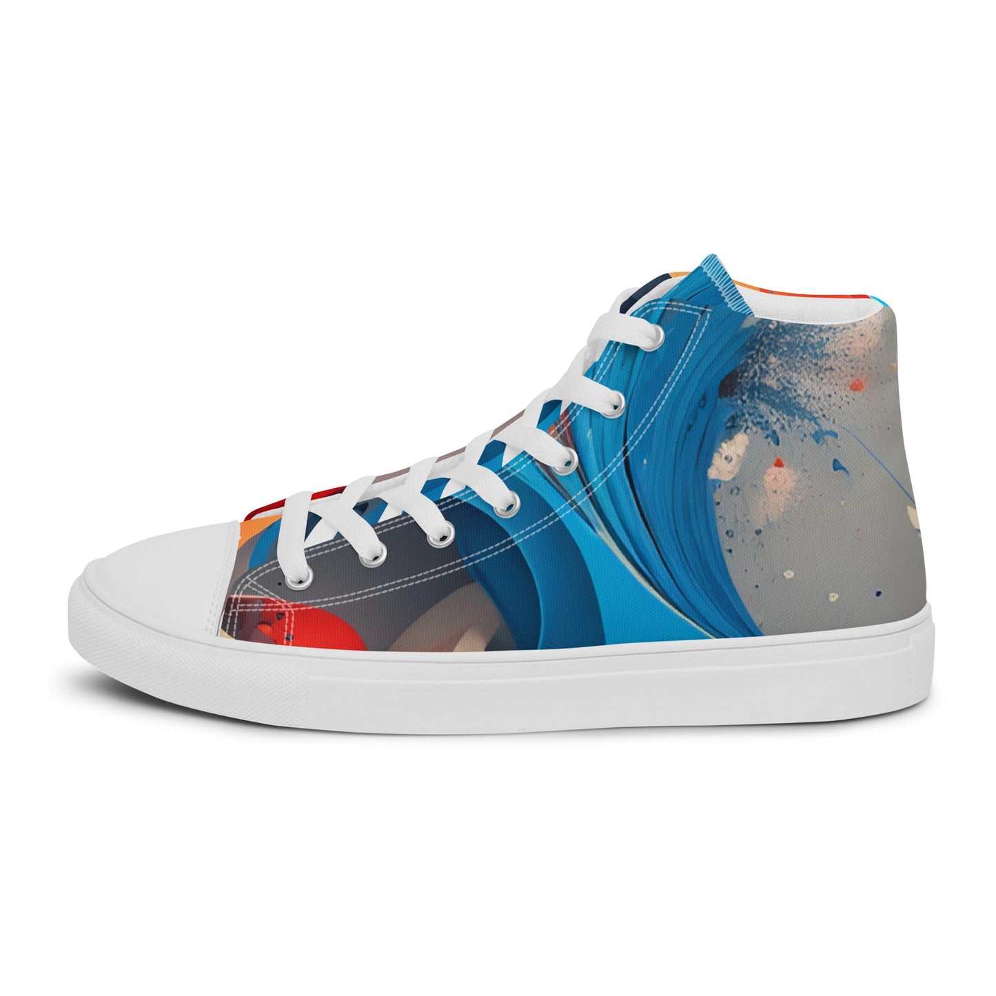 Men’s high top canvas shoes