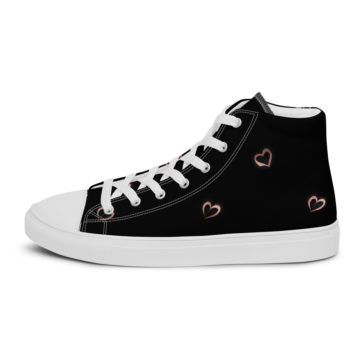 Men’s high top canvas shoes