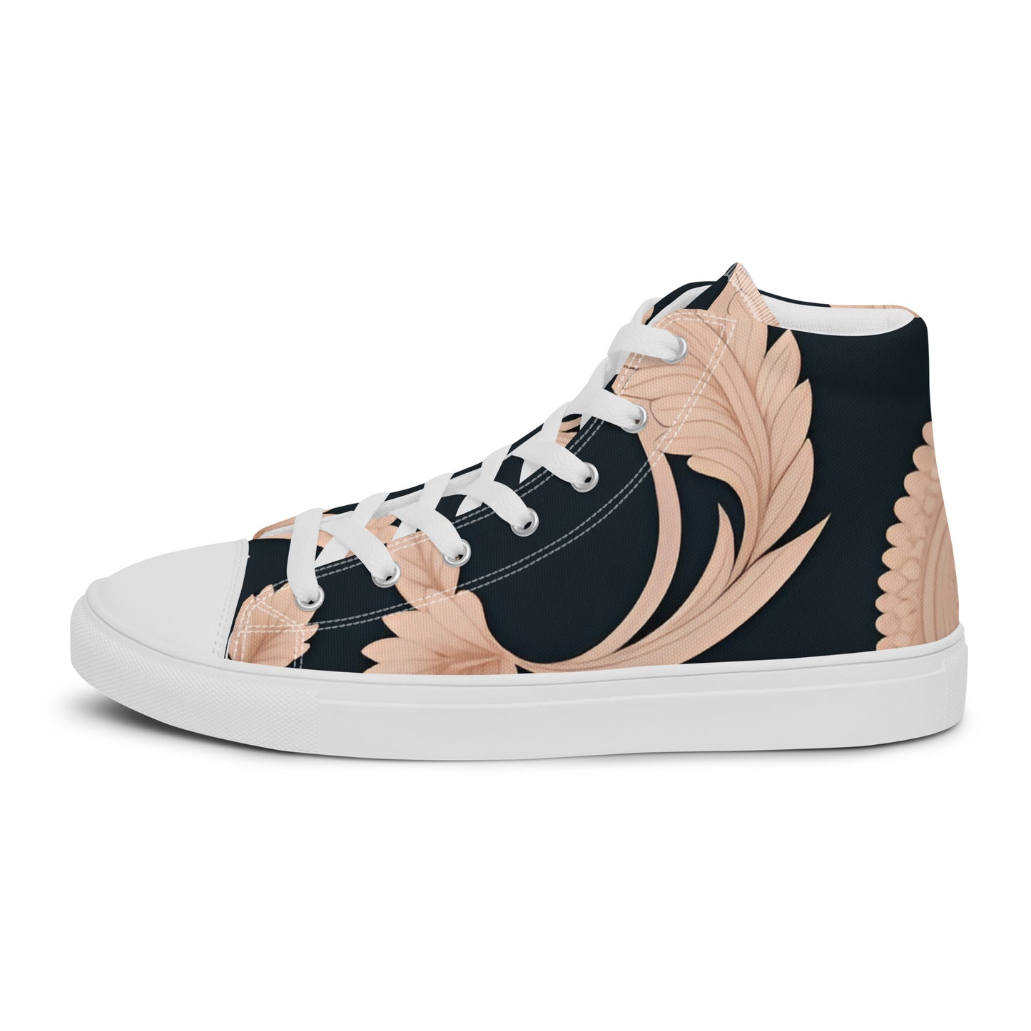 Men’s high top canvas shoes