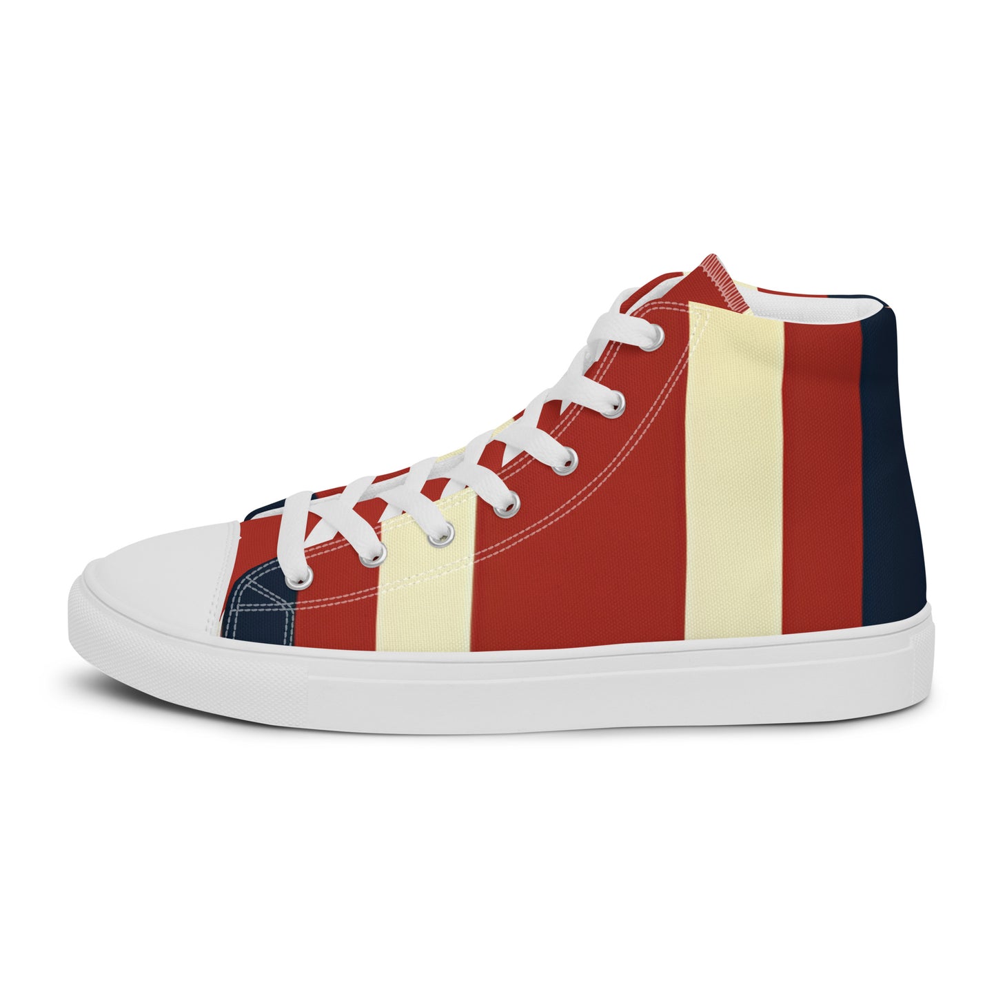 Men’s high top canvas shoes