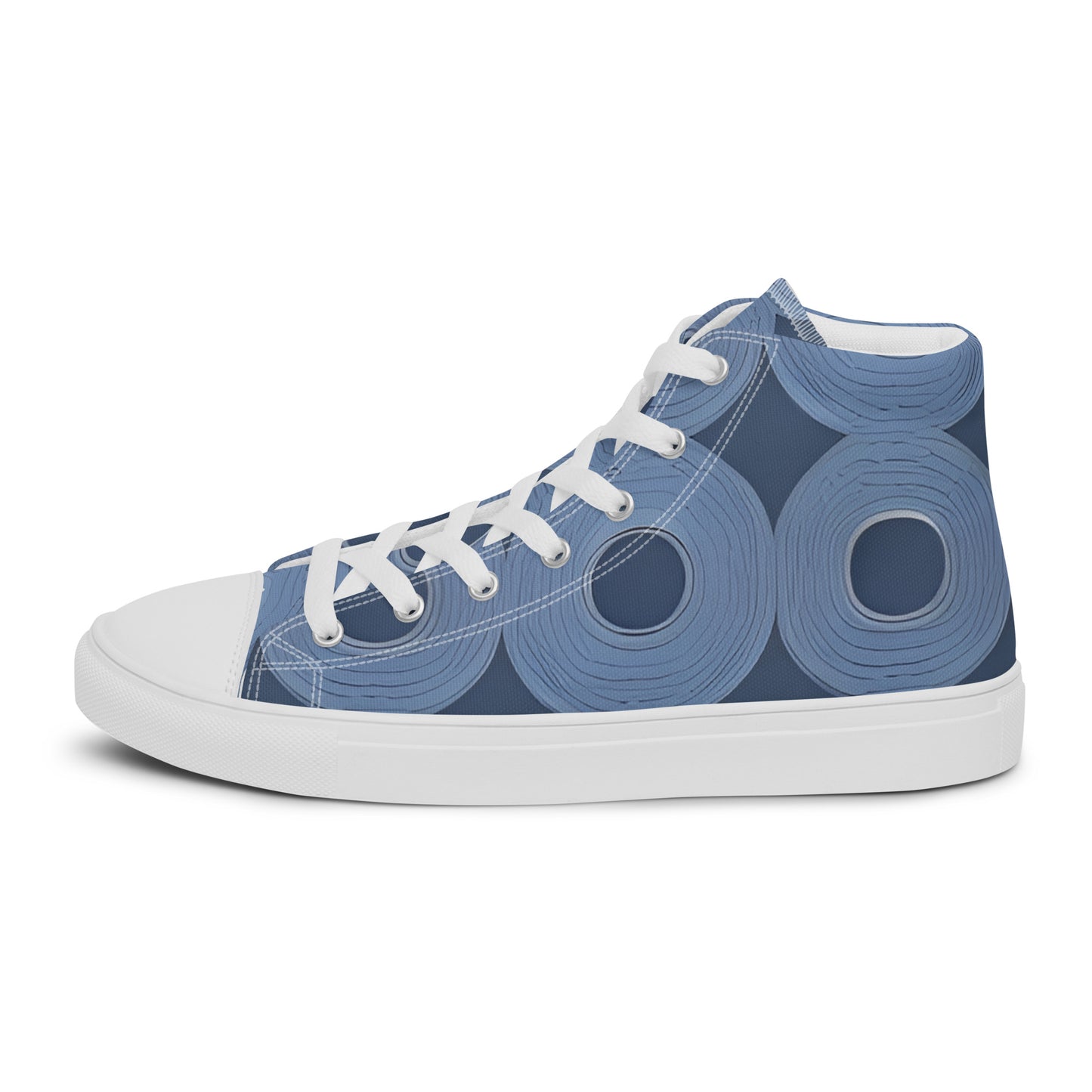 Men’s high top canvas shoes