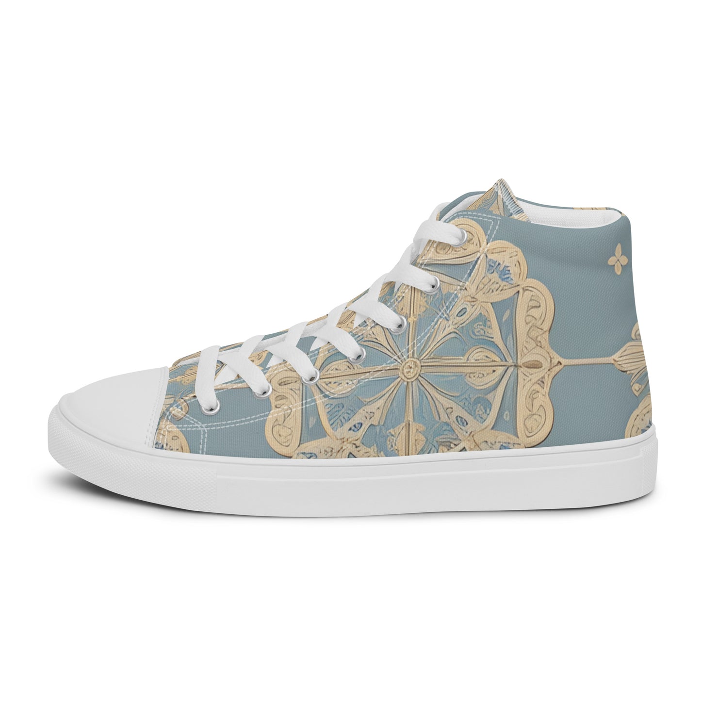 Men’s high top canvas shoes