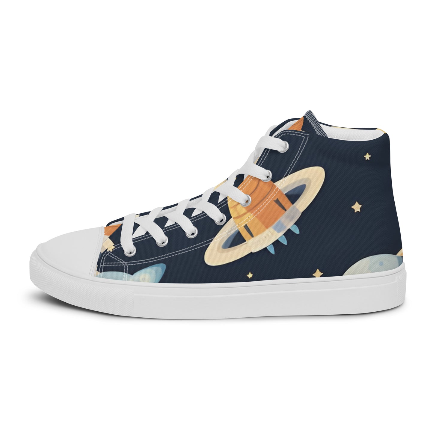 Men’s high top canvas shoes