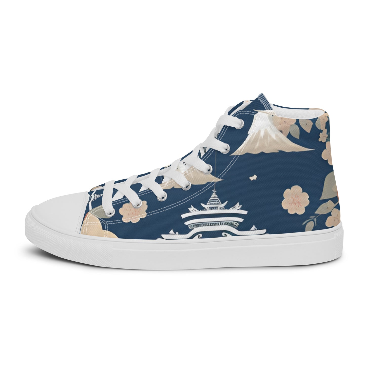 Men’s high top canvas shoes