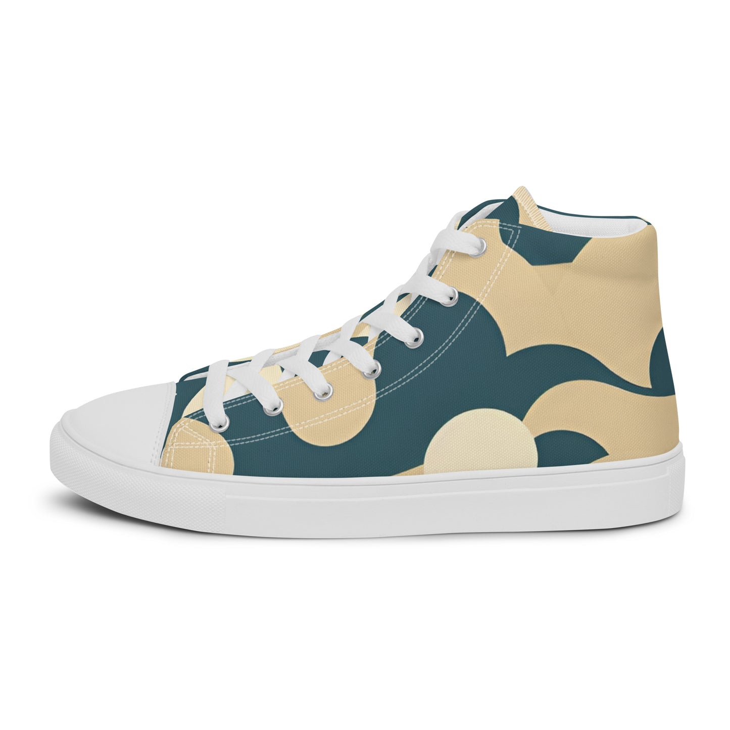 Men’s high top canvas shoes