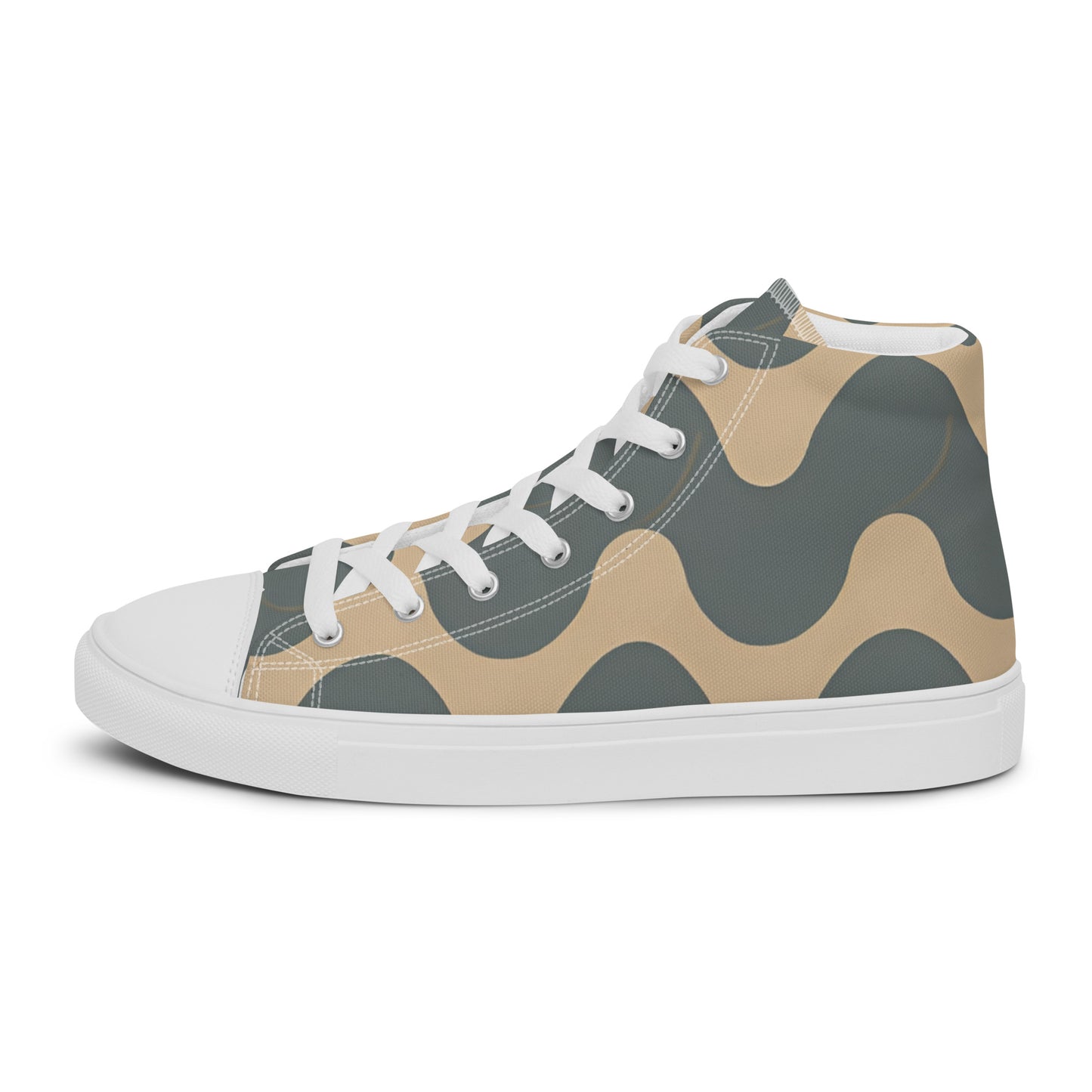 Men’s high top canvas shoes