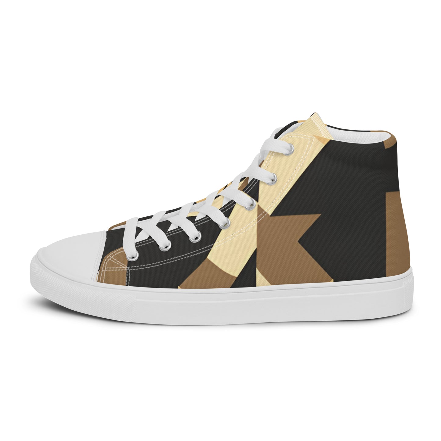 Men’s high top canvas shoes