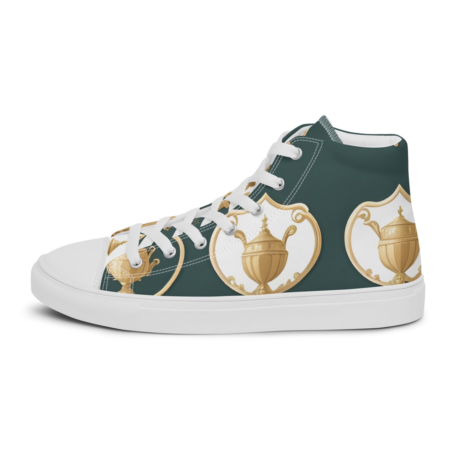 Men’s high top canvas shoes