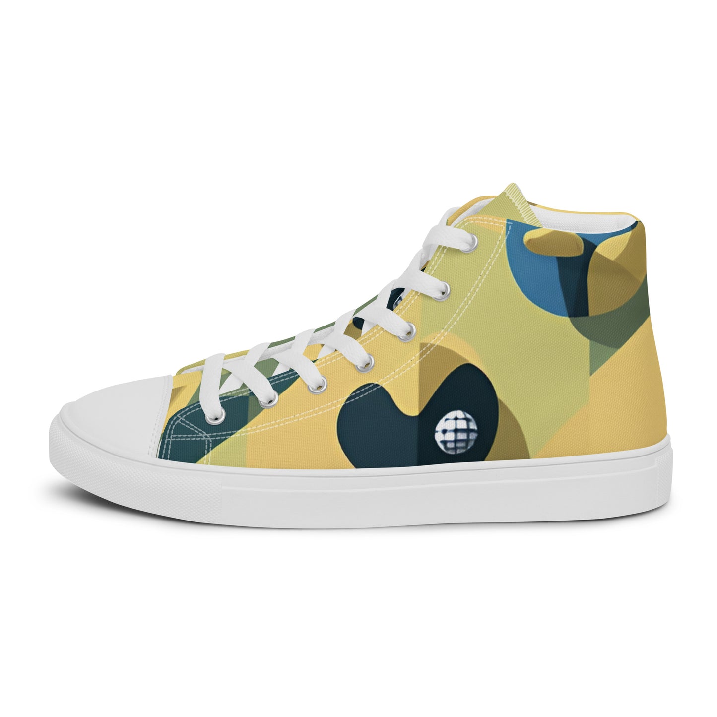 Men’s high top canvas shoes