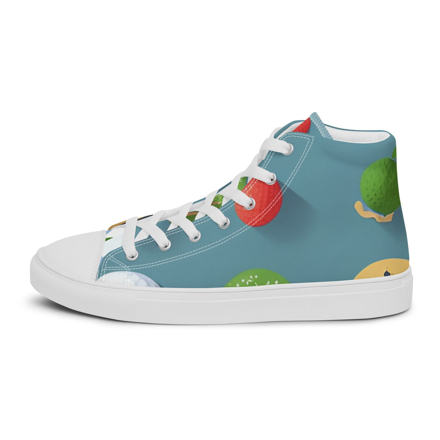 Men’s high top canvas shoes