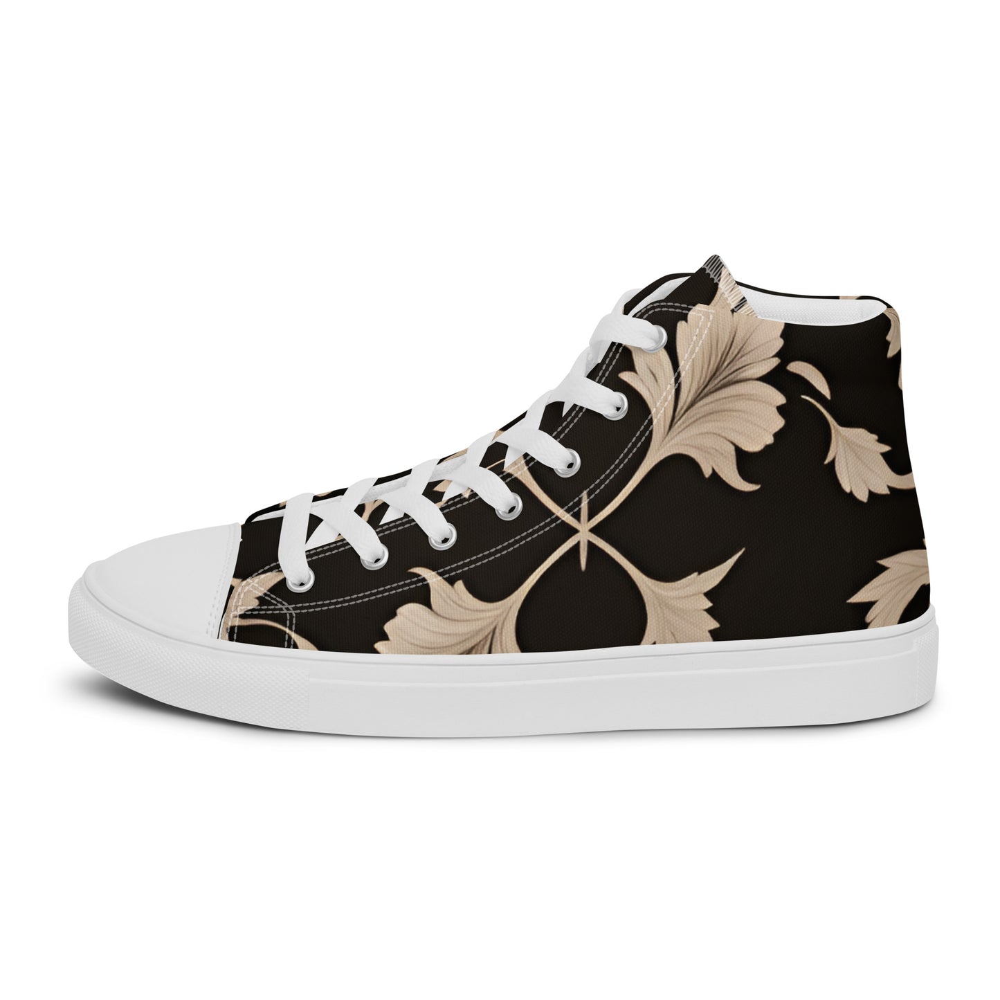 Men’s high top canvas shoes