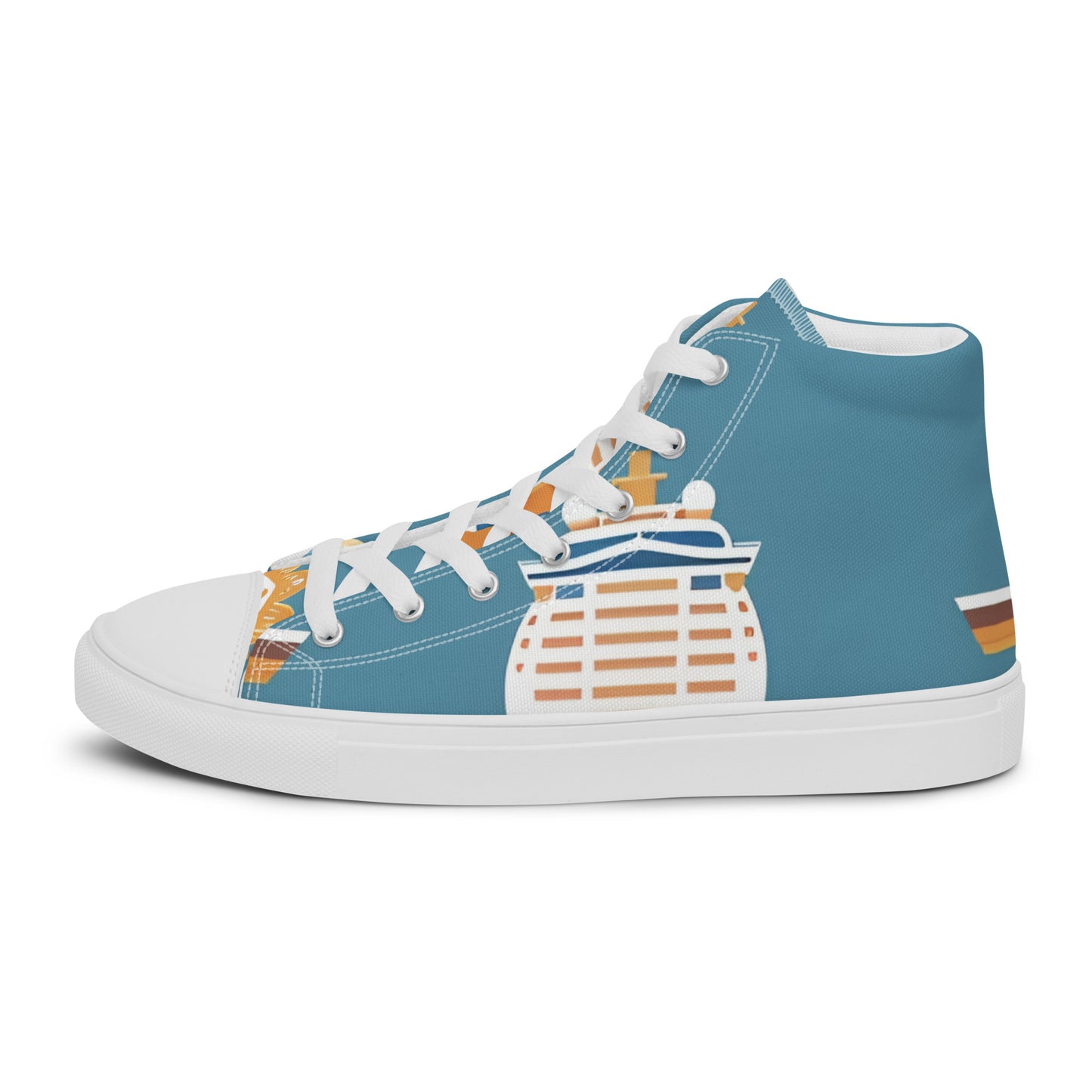 Men’s high top canvas shoes