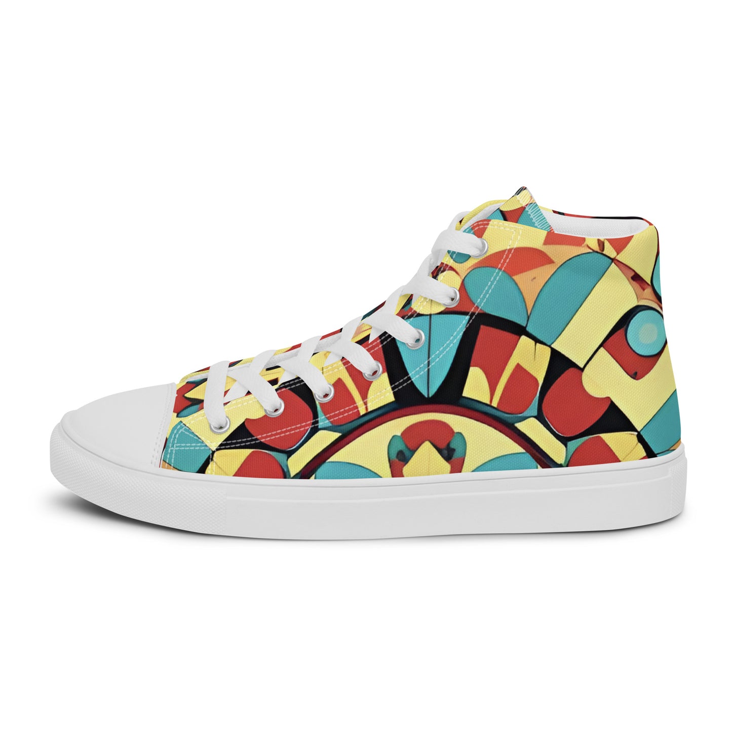 Men’s high top canvas shoes