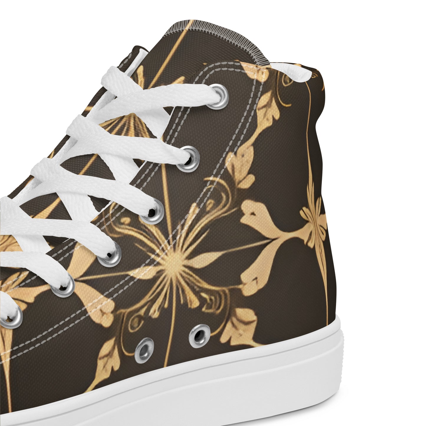 Men’s high top canvas shoes