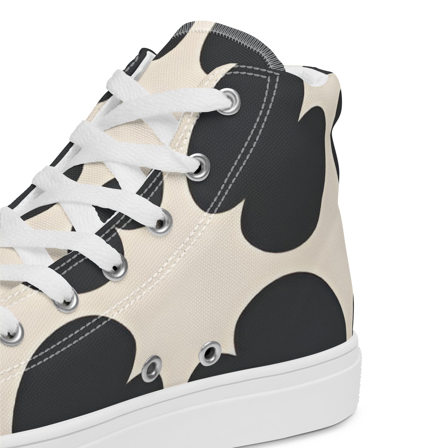 Men’s high top canvas shoes