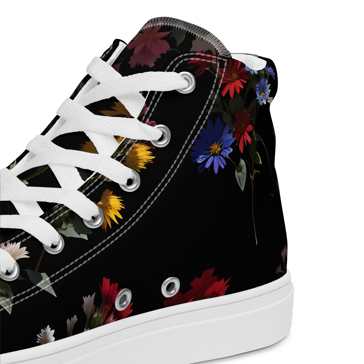 Men’s high top canvas shoes