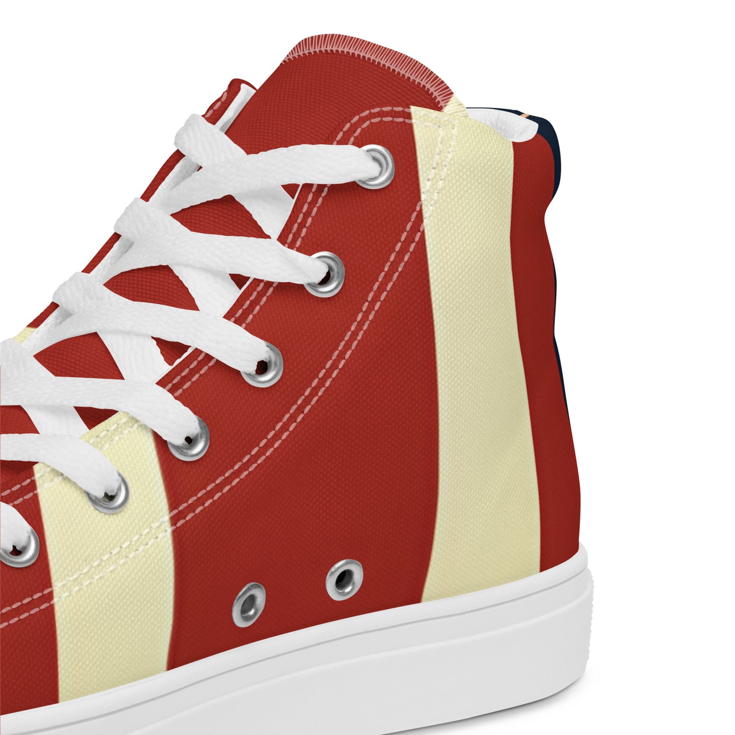 Men’s high top canvas shoes