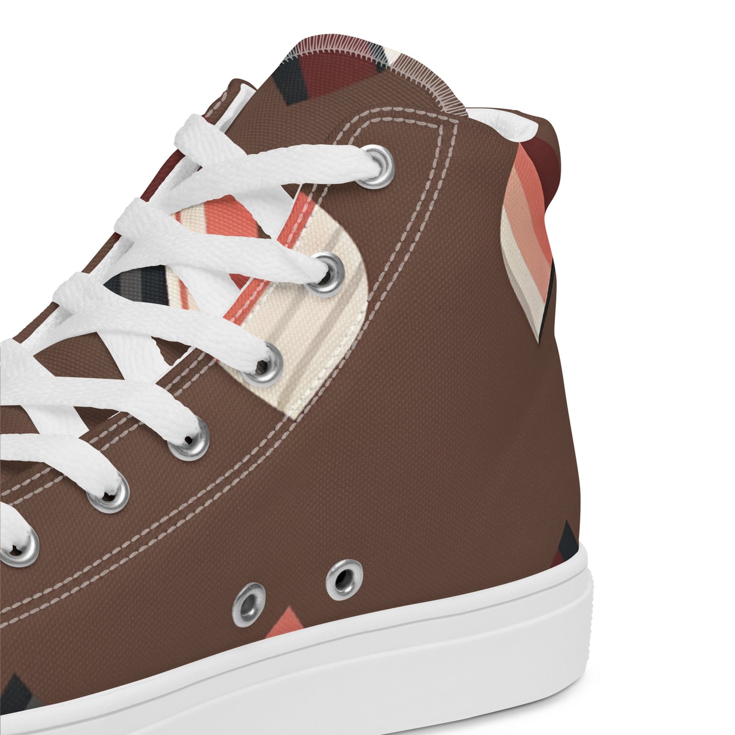 Men’s high top canvas shoes