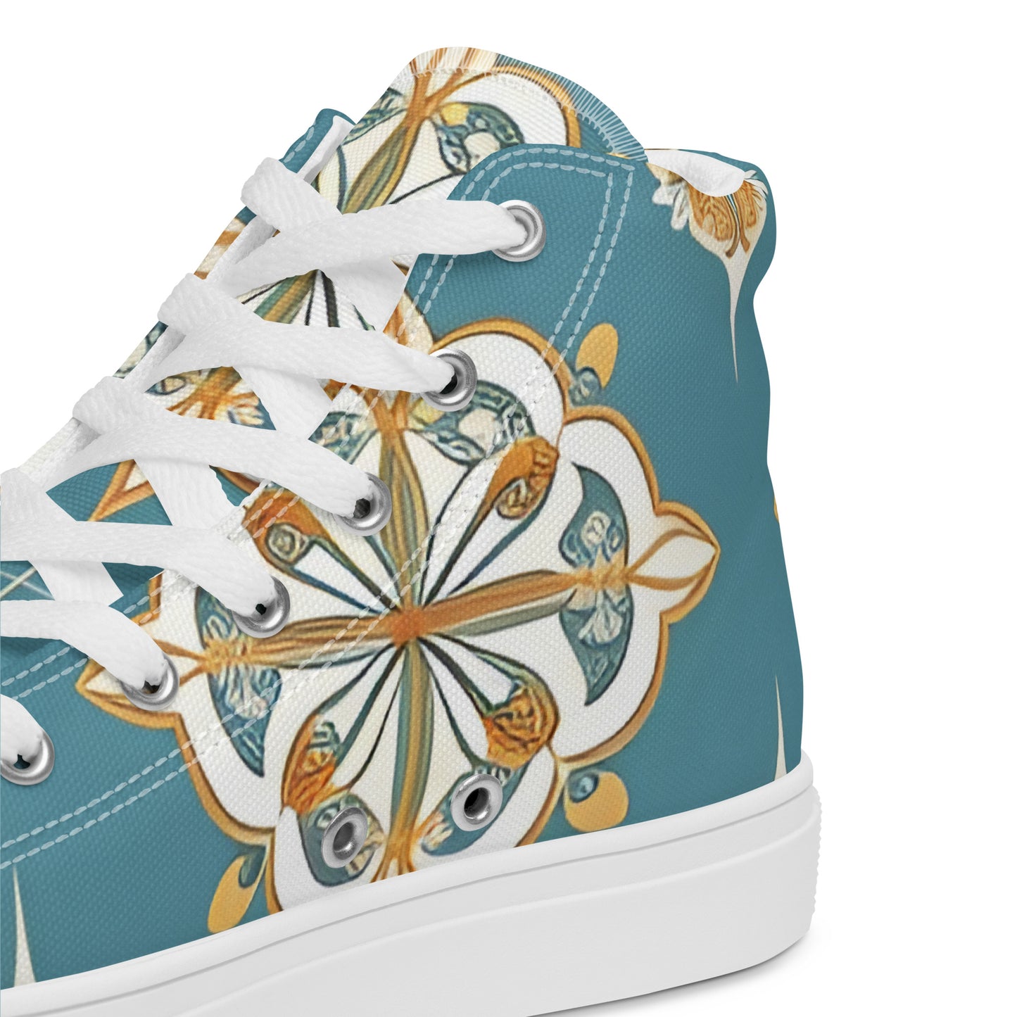 Men’s high top canvas shoes