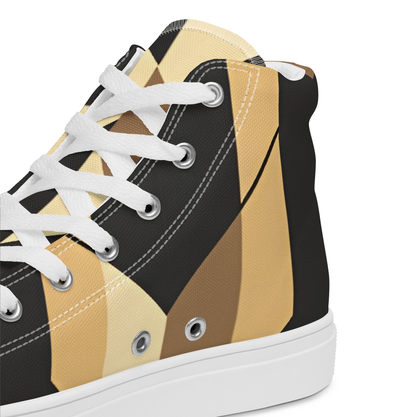 Men’s high top canvas shoes