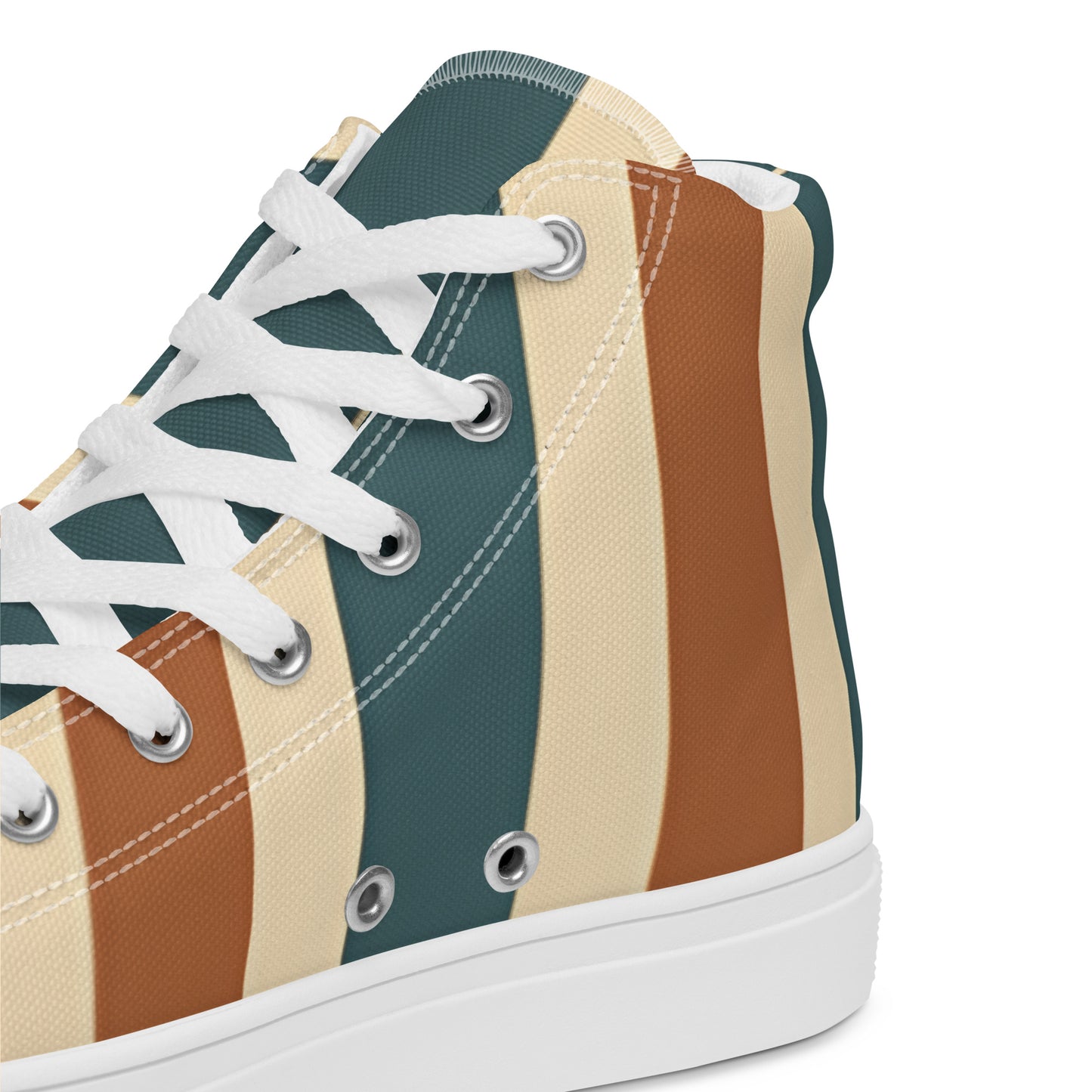 Men’s high top canvas shoes