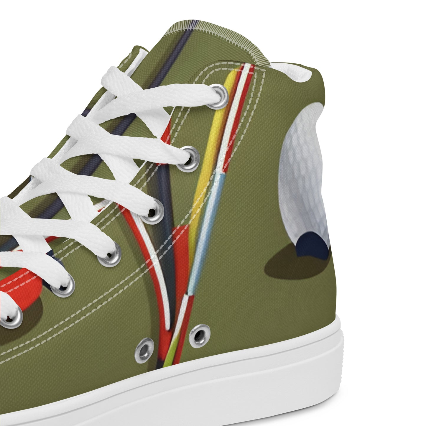 Men’s high top canvas shoes