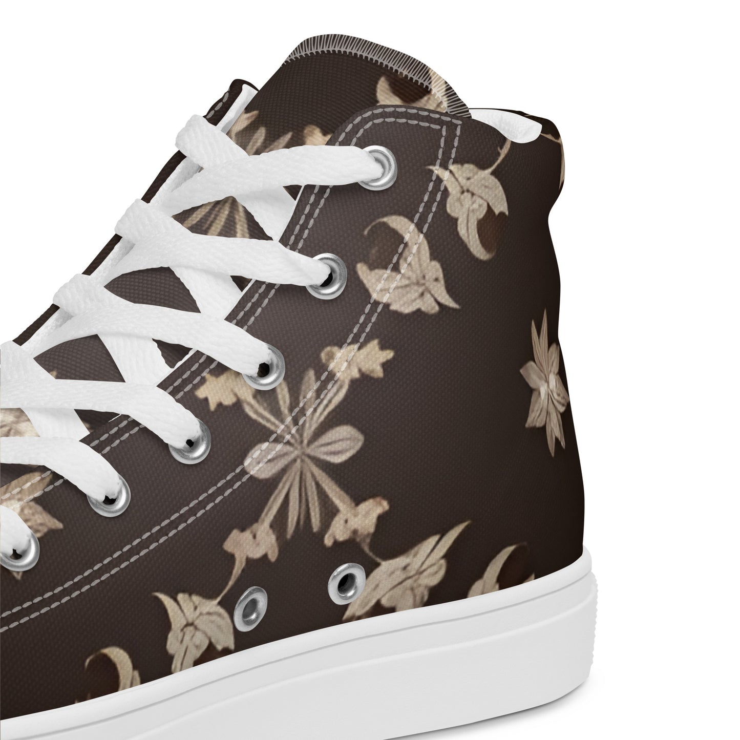 Men’s high top canvas shoes