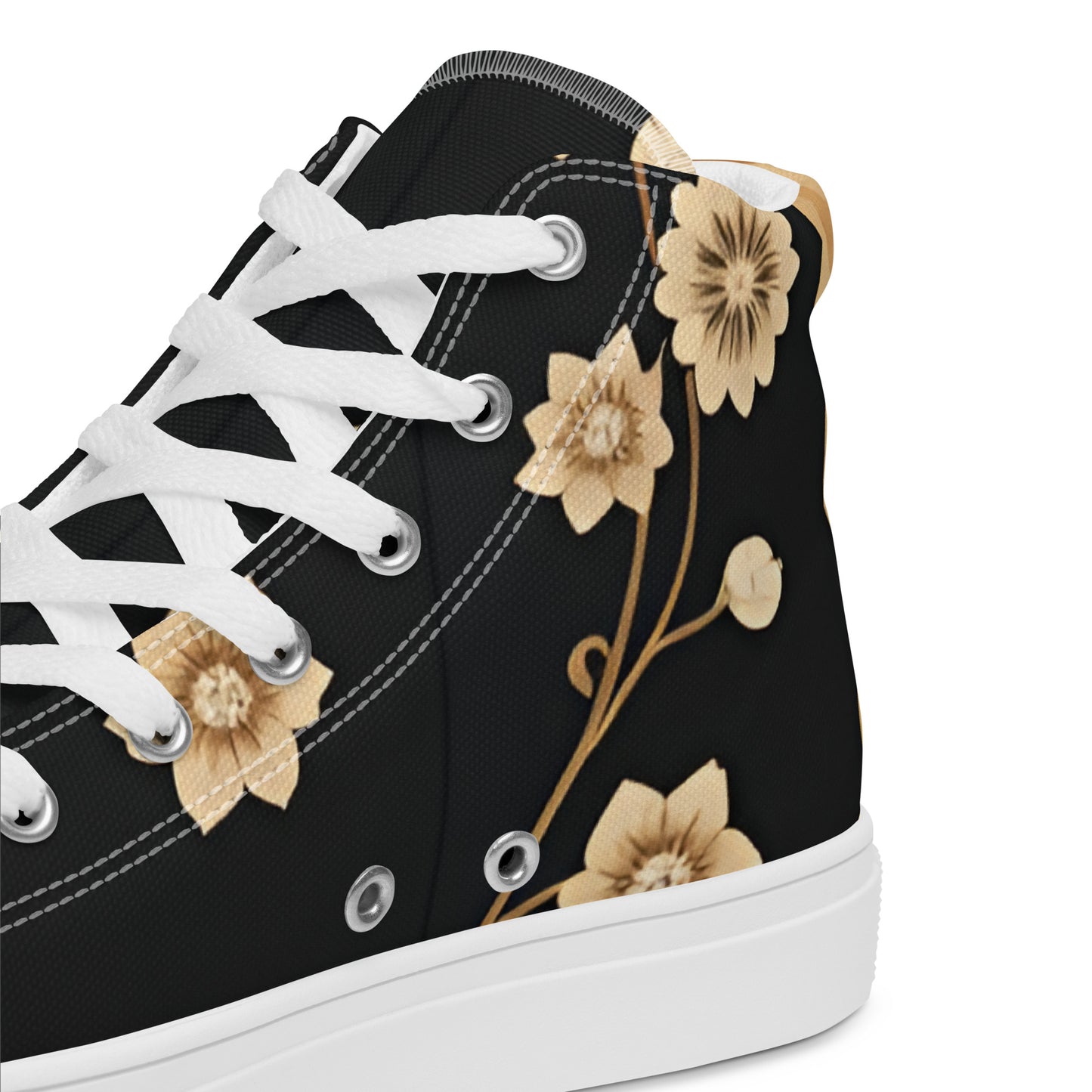 Men’s high top canvas shoes