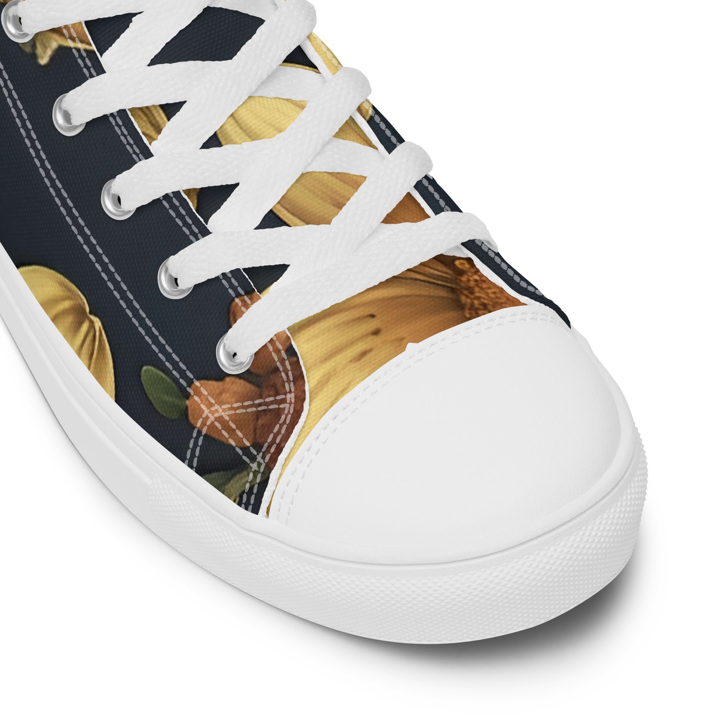 Men’s high top canvas shoes