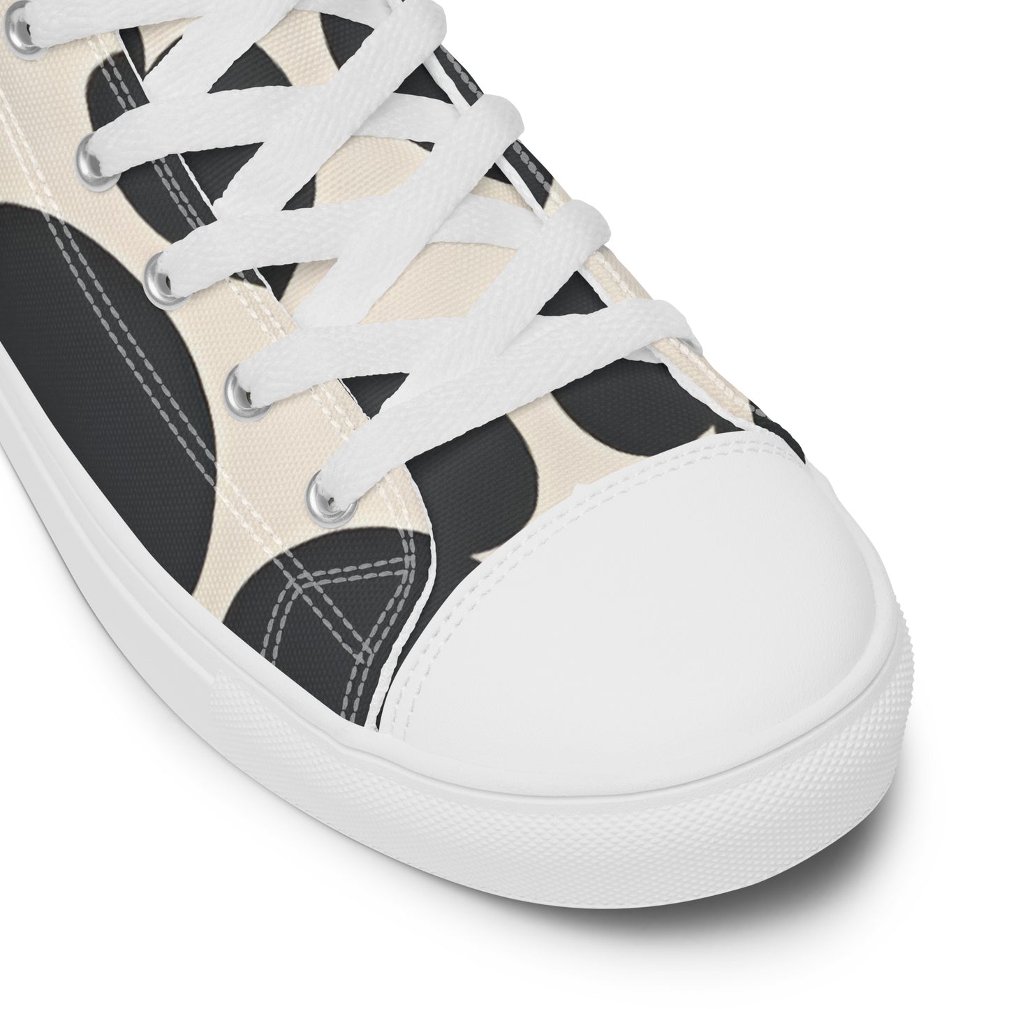 Men’s high top canvas shoes