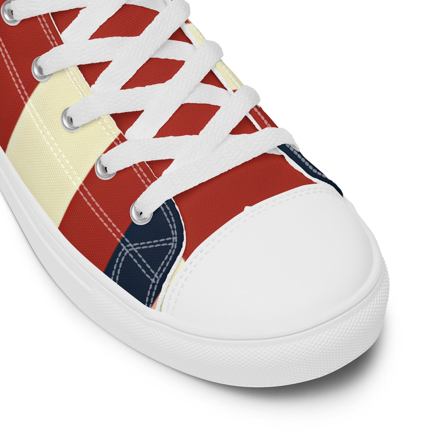 Men’s high top canvas shoes