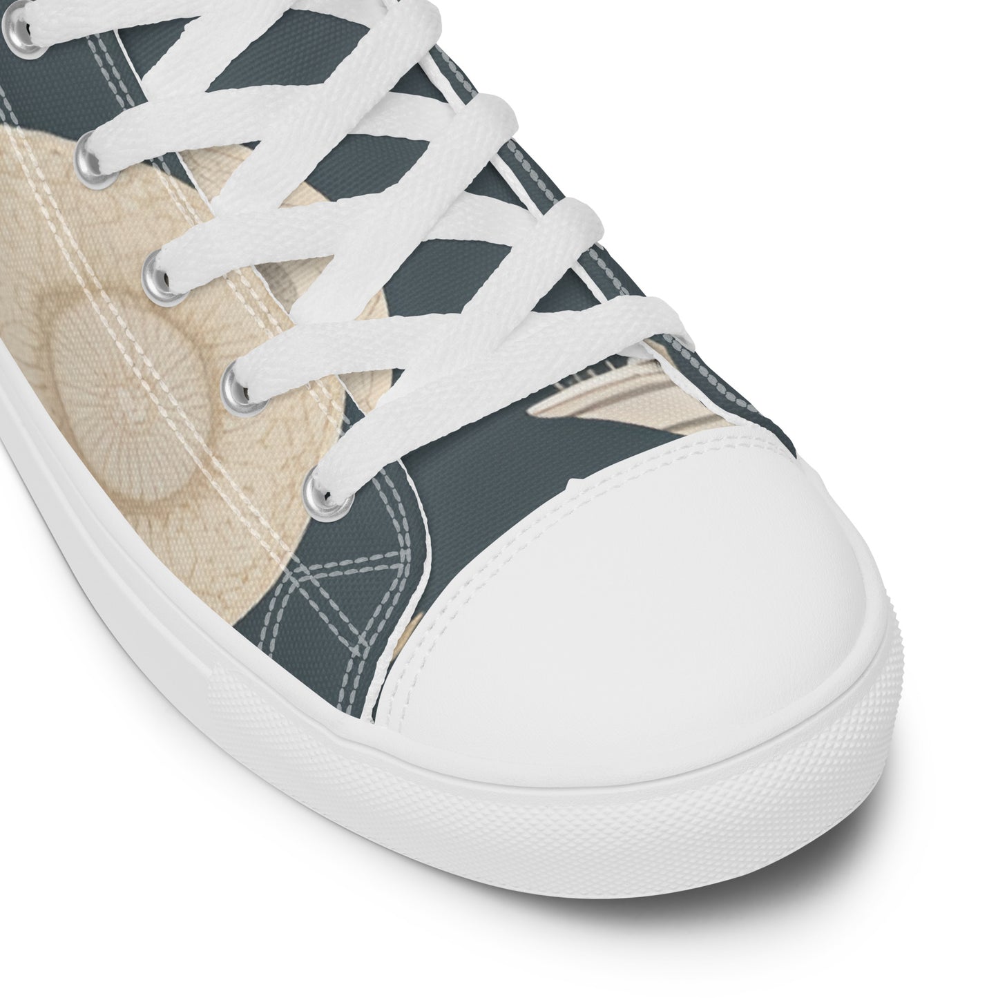 Men’s high top canvas shoes