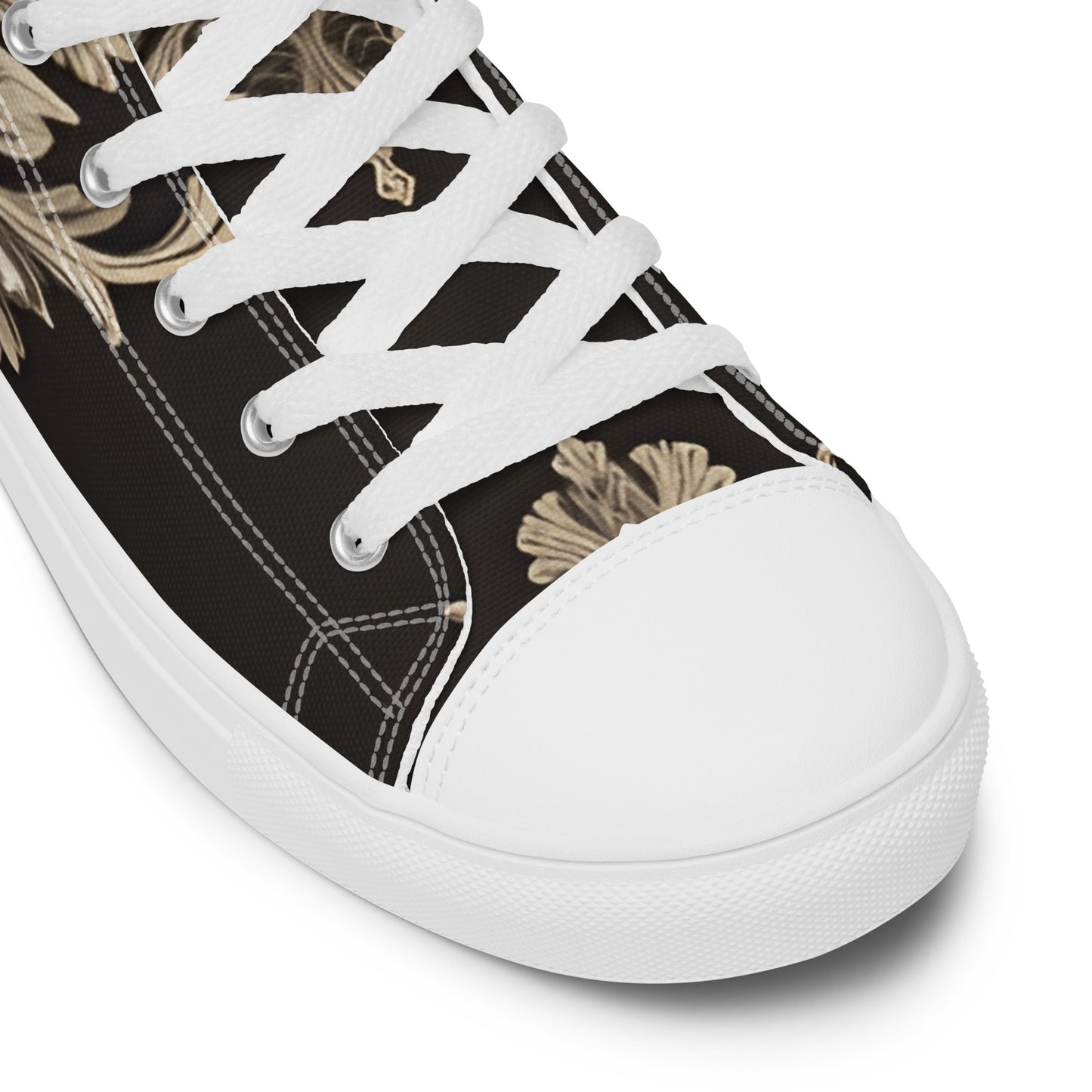 Men’s high top canvas shoes