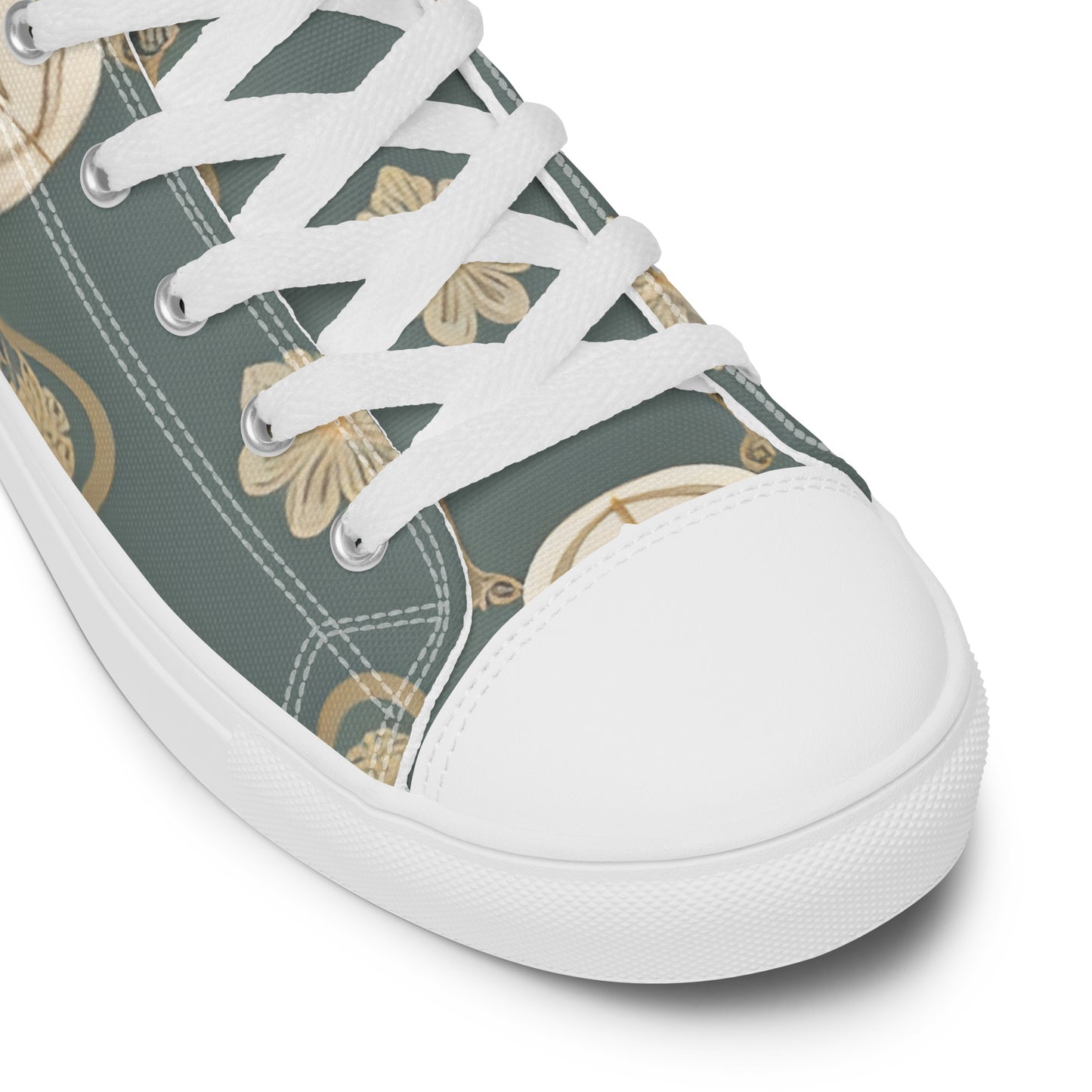 Men’s high top canvas shoes