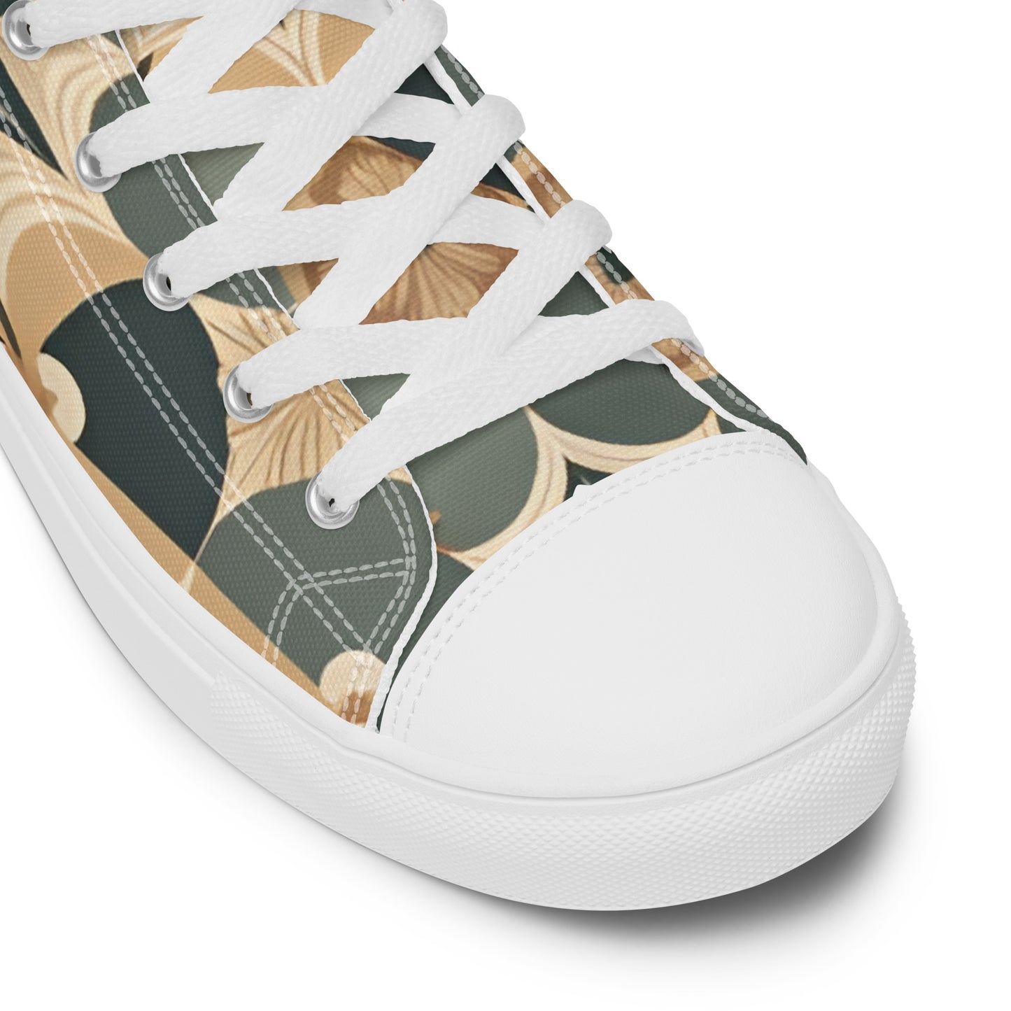 Men’s high top canvas shoes